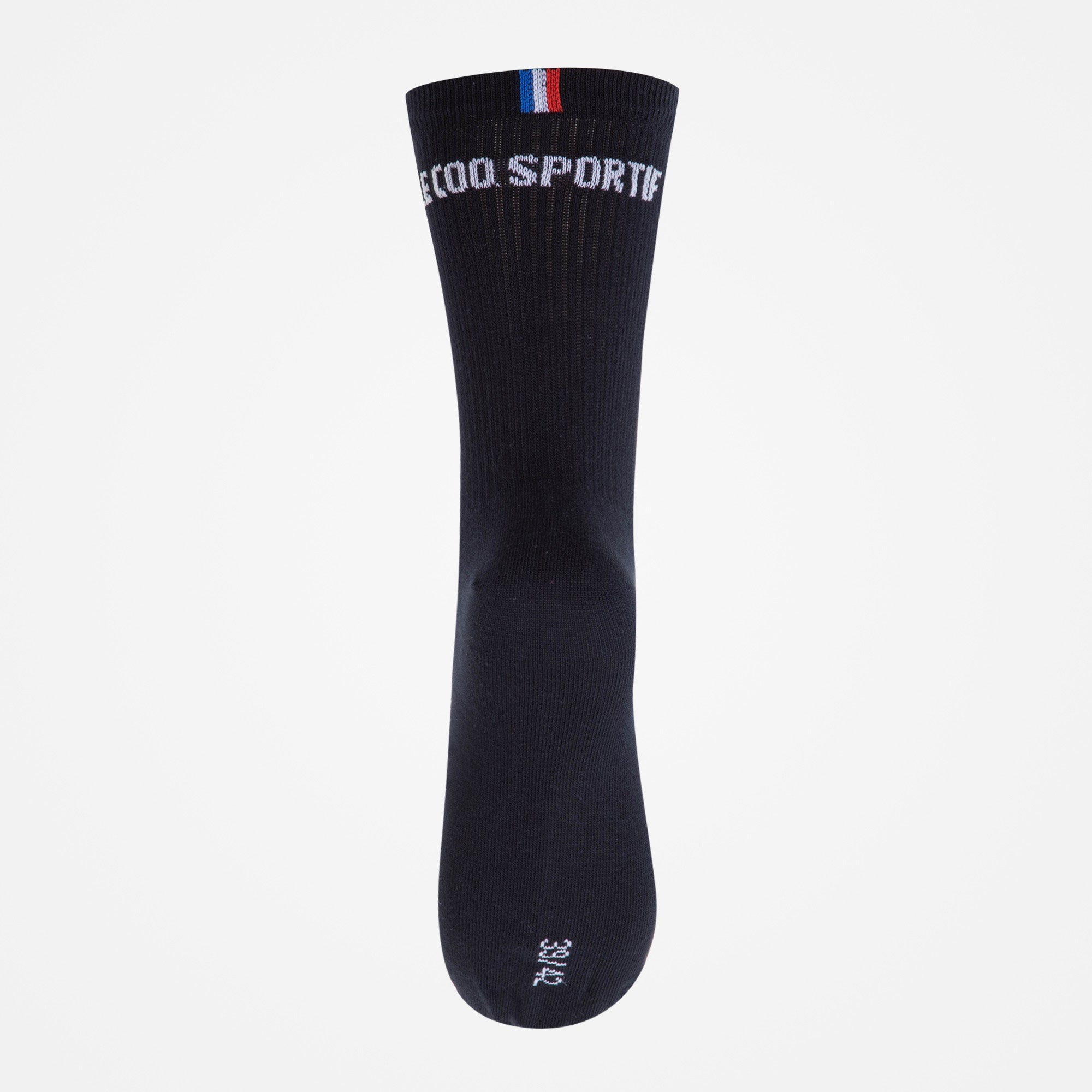 2210751-ESS Chaussettes Haute X2 N°1 black  | Calzini Unisex