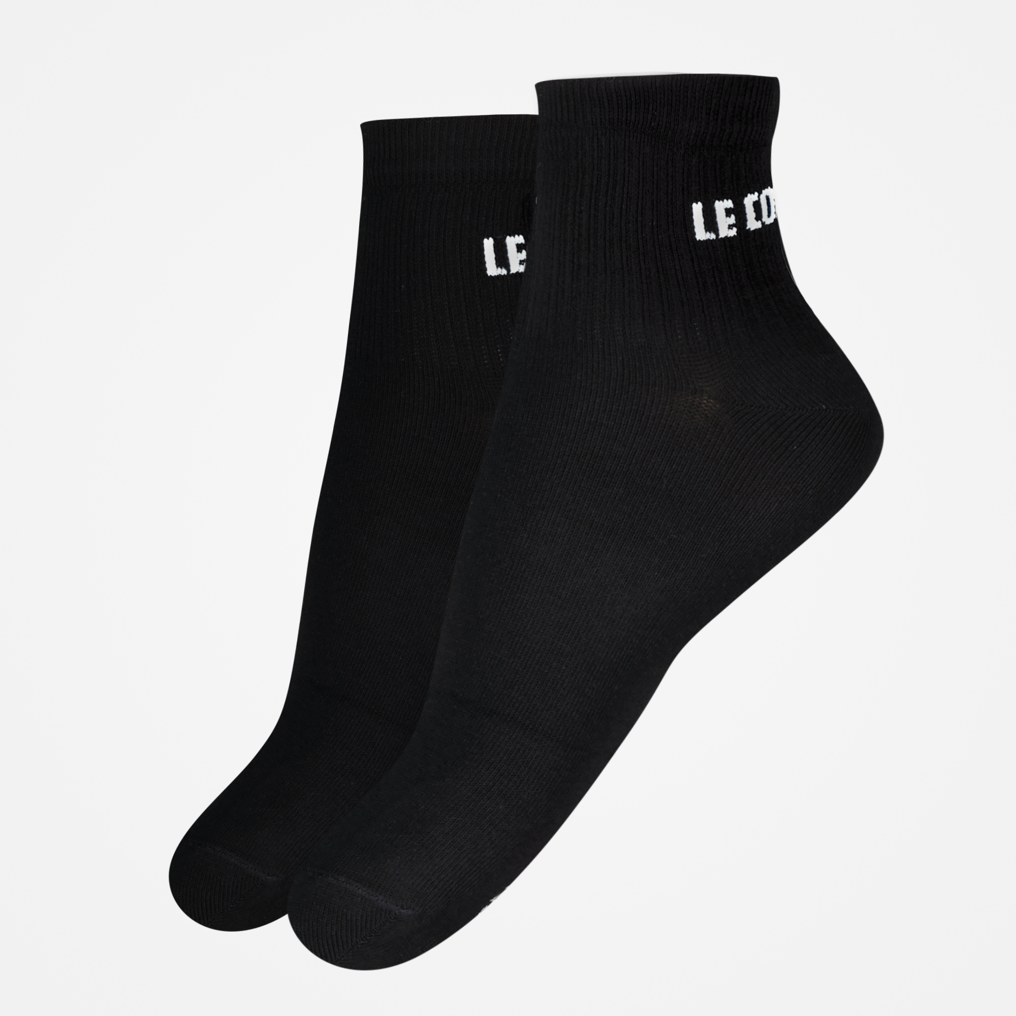 2211033-ESS Chaussettes Courte X2 N°1 black  | Calcetines Unisex