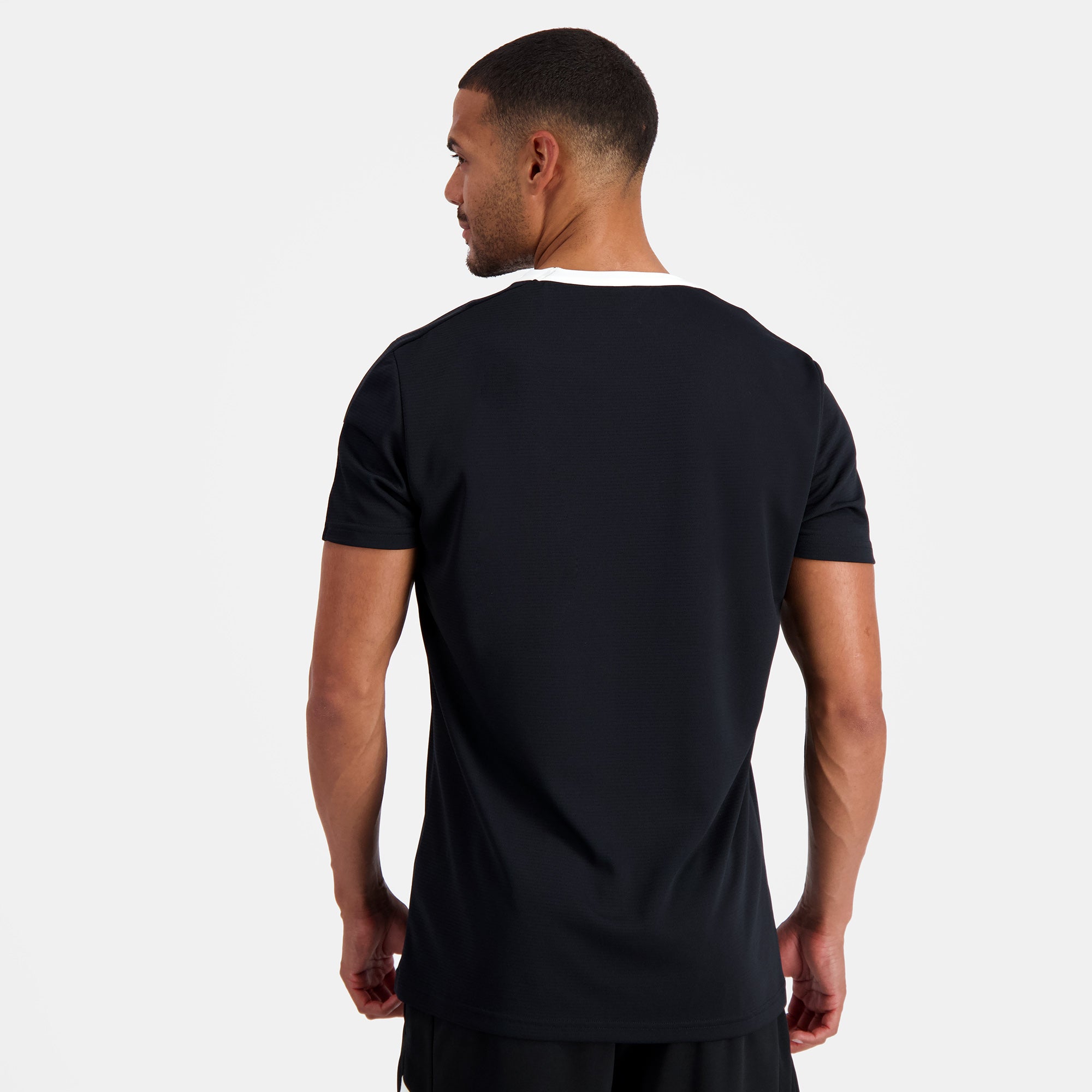 2220019-N°1 TRAINING Tee SS M black | T-shirt Homme