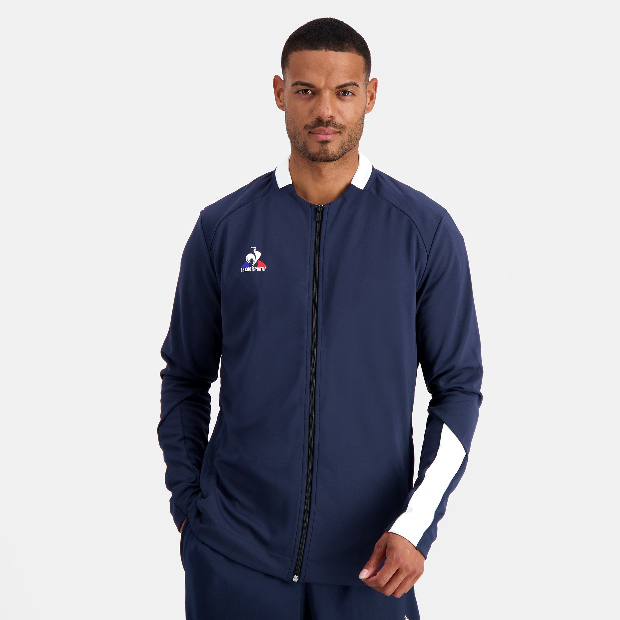 2220032-N°2 TRAINING FZ Sweat M dress blues | Sweat zippé Homme