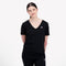 2220568-ESS Tee SS Col V N°1 W black  | Camiseta Mujer