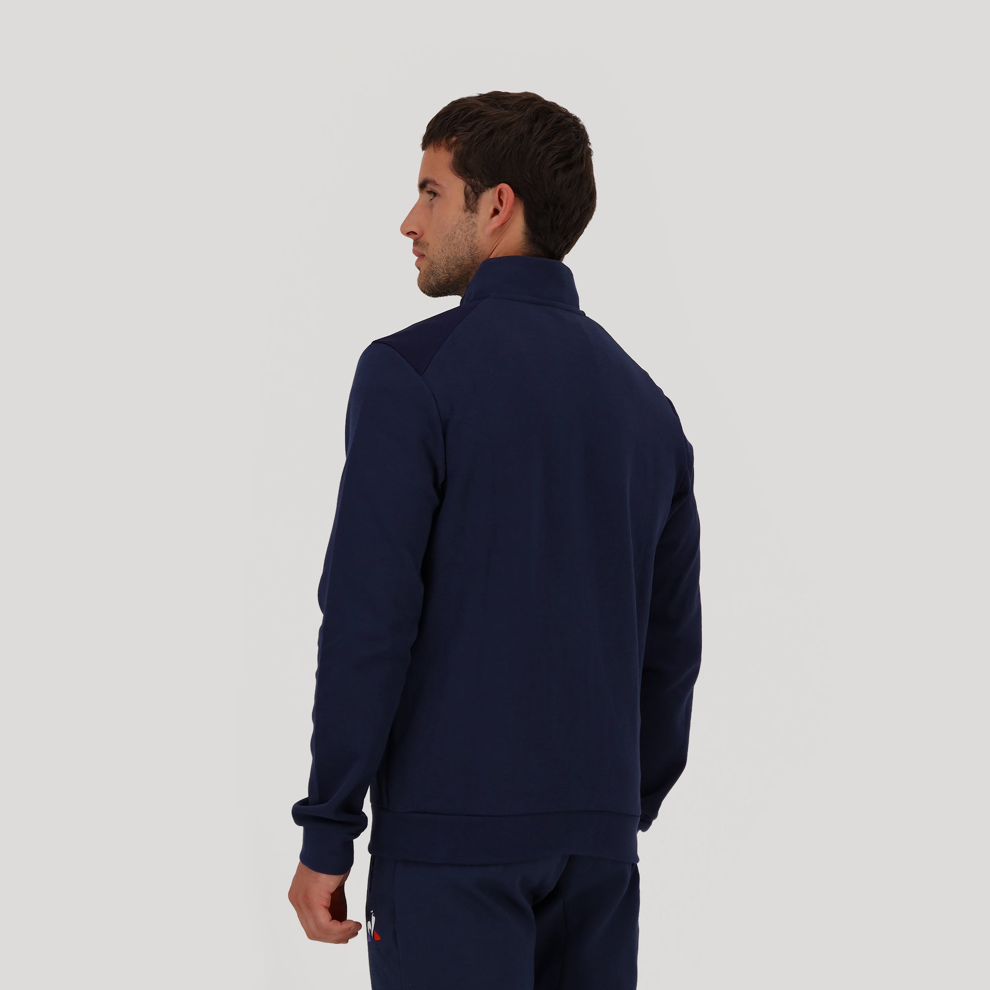 2221297-EFRO 22 FZ Sweat PRES.N°1 M dress blues  | Felpa Con Zip Uomo