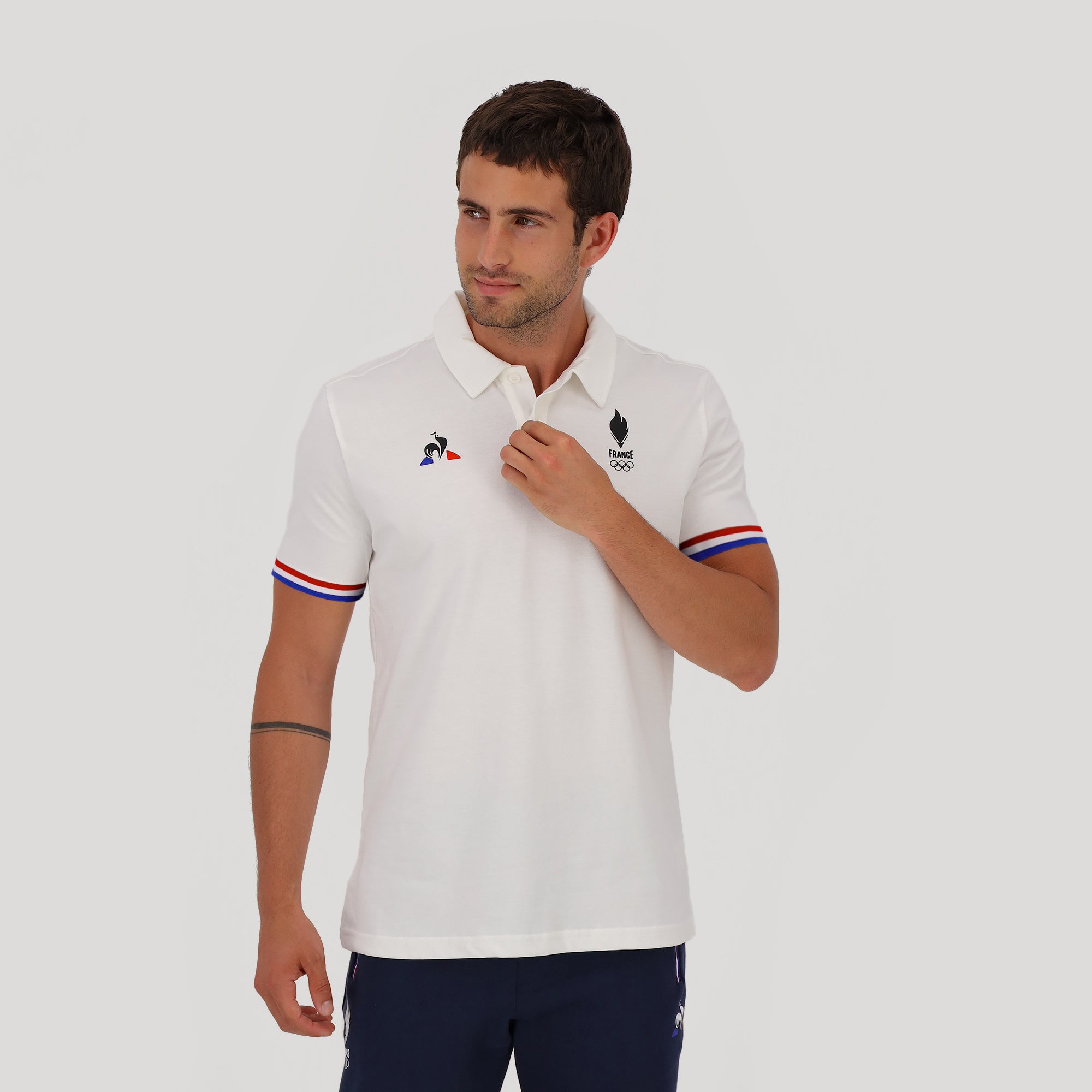 2221300-EFRO 22 Polo PRES.N°2 M new optical whit  | Polo Hombre