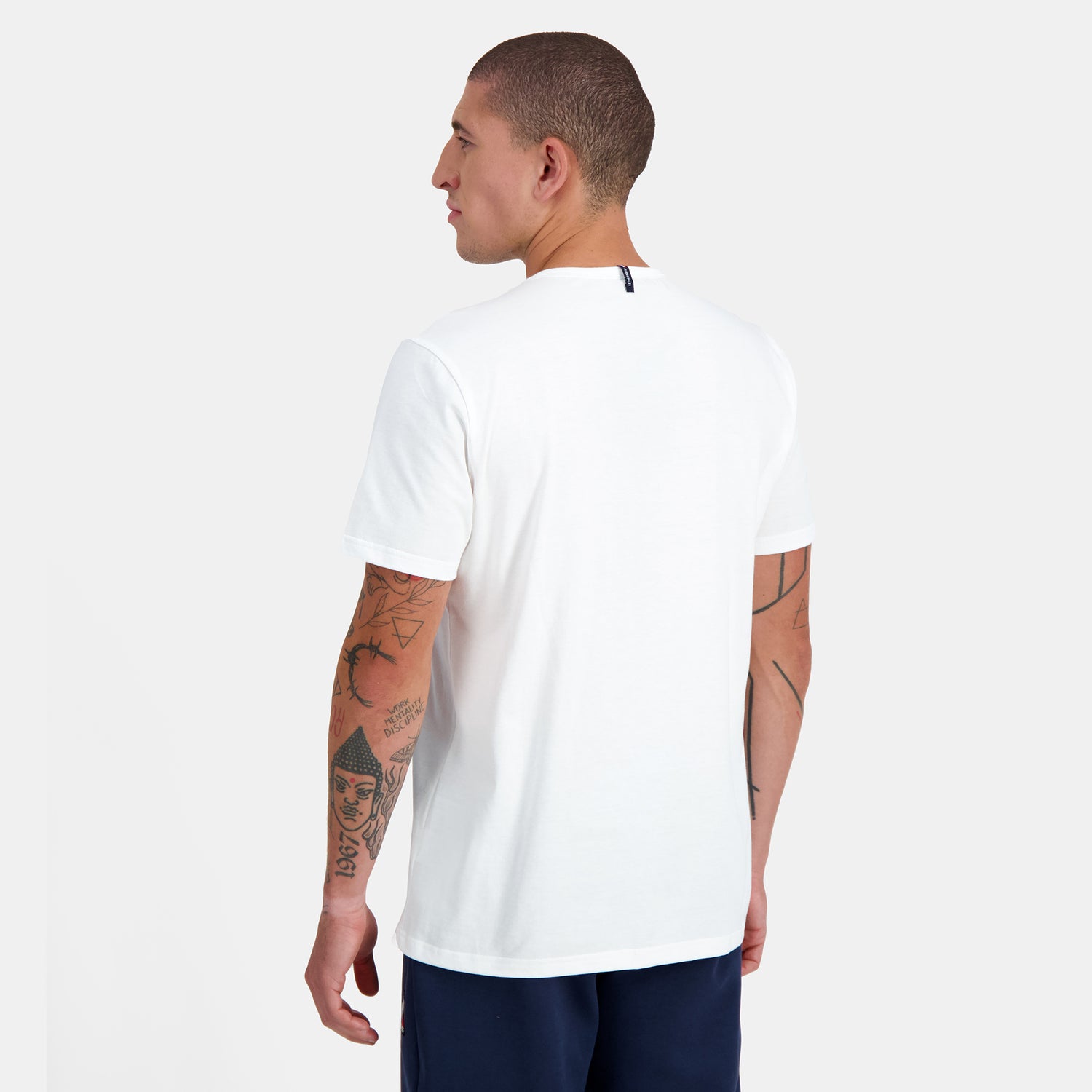2310546-ESS Tee SS N°4 M new optical white  | T-Shirt for men