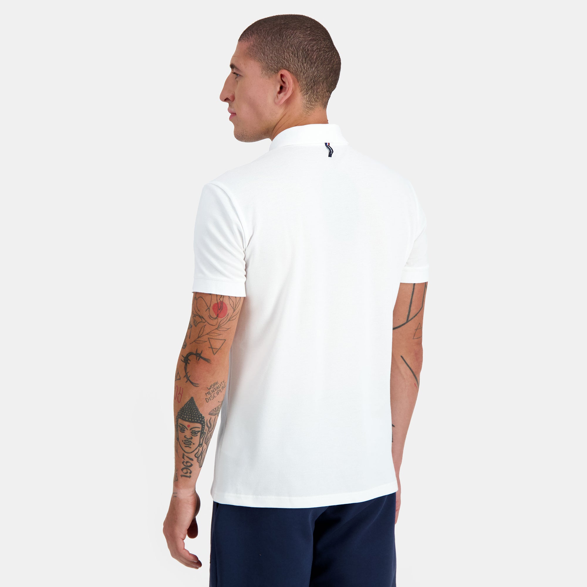 2310552-ESS Polo SS N°2 M new optical white  | Polo Shirt for men en jersey piqué &quot;Perf&quot;