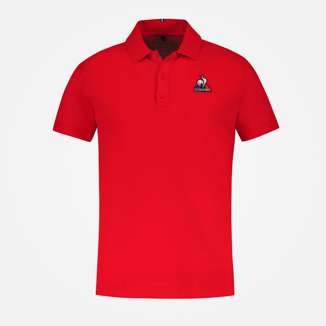 2310553-ESS Polo SS N°2 M rouge electro  | Polo Shirt for men en jersey piqué &quot;Perf&quot;