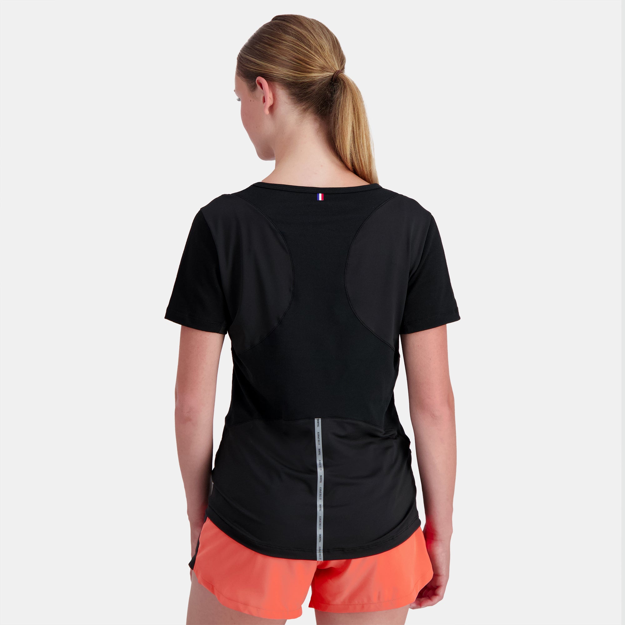 2310654-TRAINING LF Tee SS N°3 W black  | T-Shirt for women