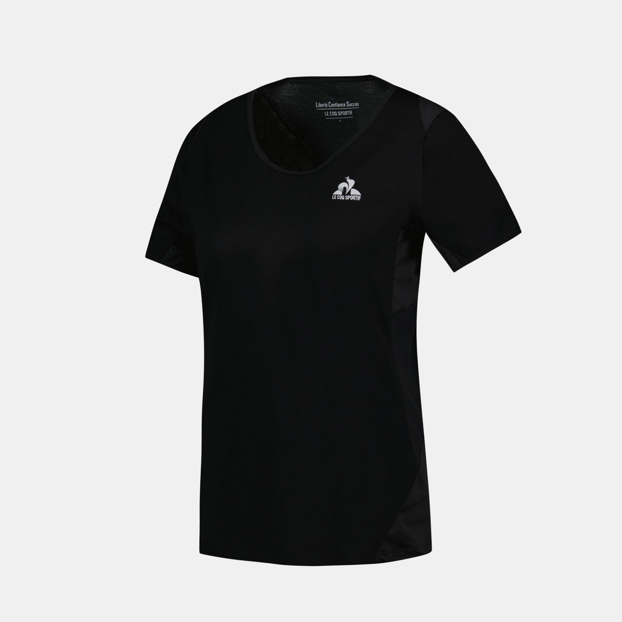 2310654-TRAINING LF Tee SS N°3 W black  | Camiseta Mujer