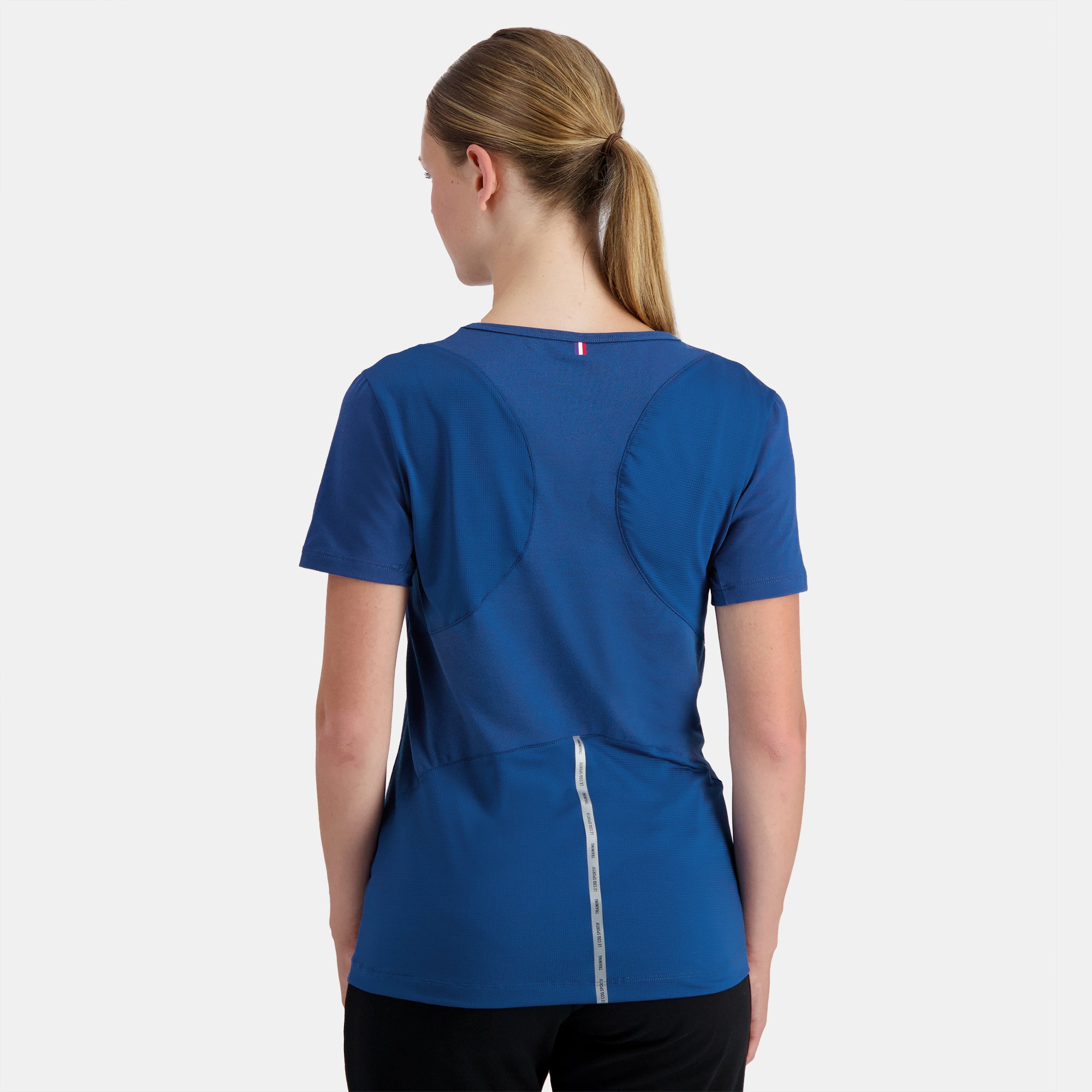 2310657-TRAINING LF Tee SS N°3 W bleu perf  | T-Shirt for women