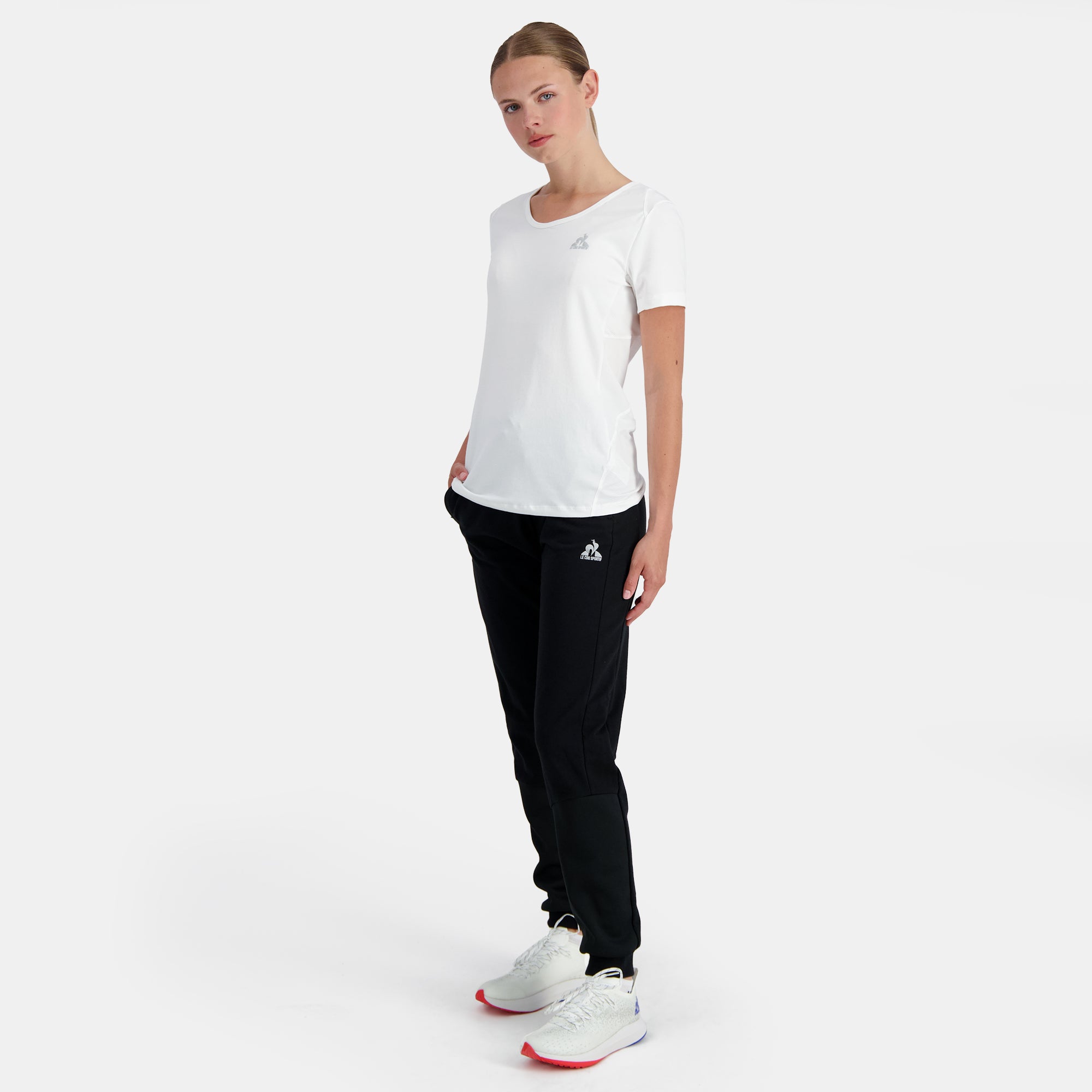 2310671-TRAINING LF Pant Regular N°2 W black  | Trousers de sport Regular for women
