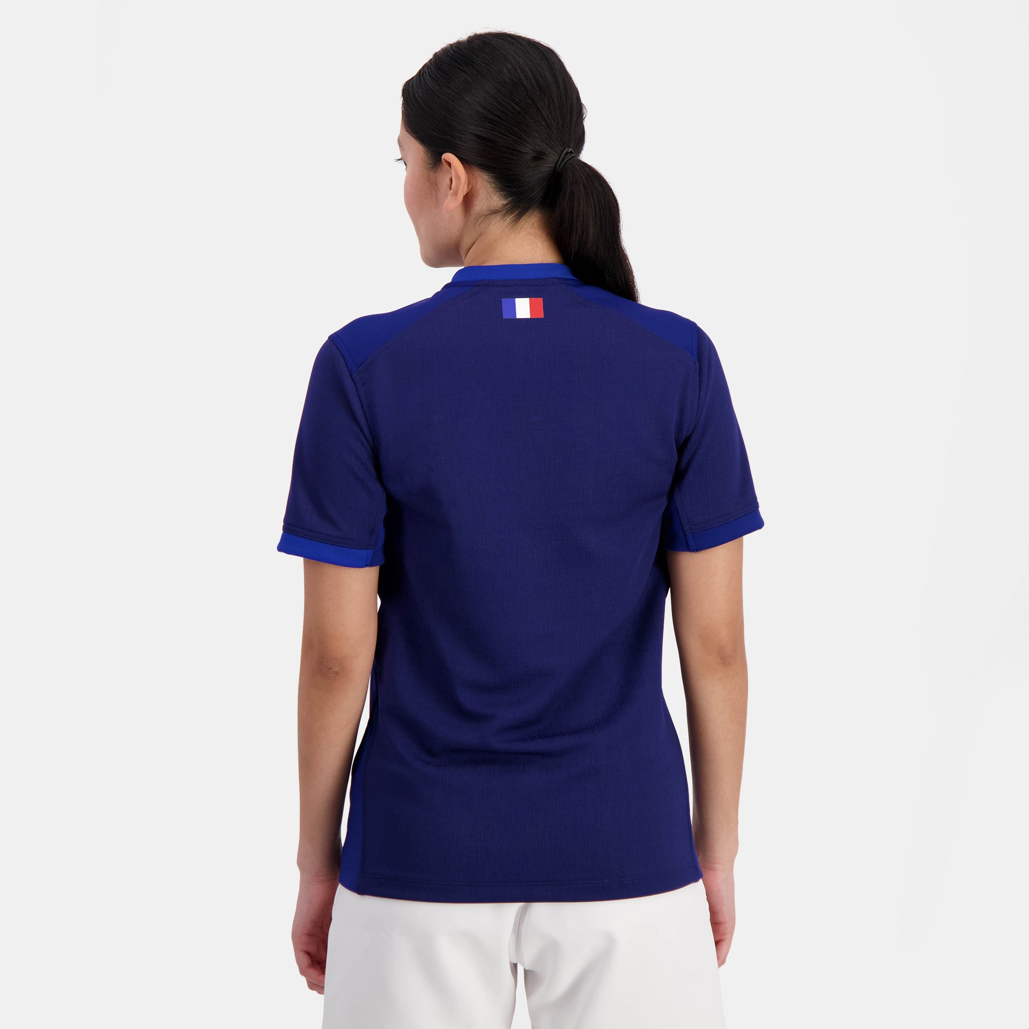 2320035-FFR XV Maillot Replica 23/24 N°1 SS W pb  | Camiseta Replica Domicile Mujer XV de France