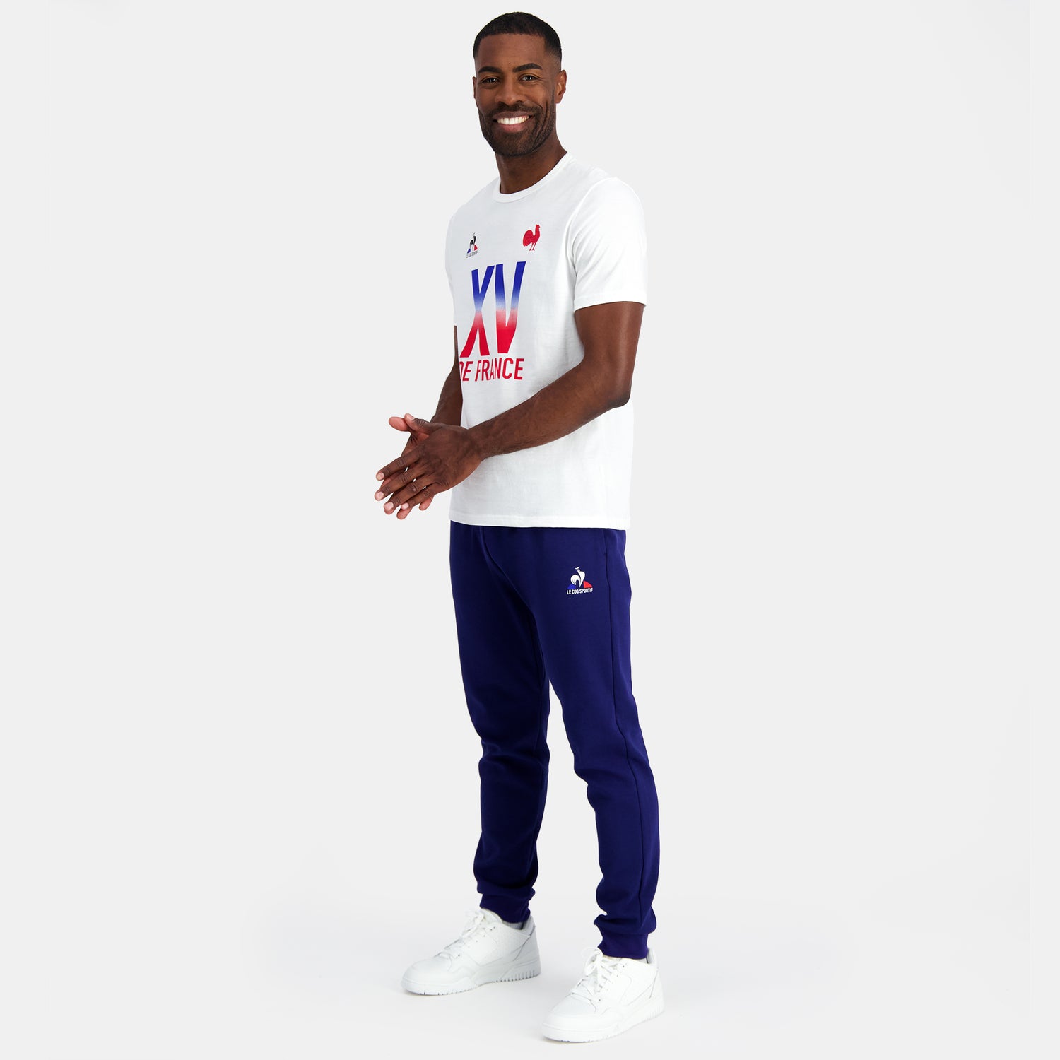 2320109-FFR FANWEAR Tee SS N°2 M new optical whi  | T-Shirt for men XV de France