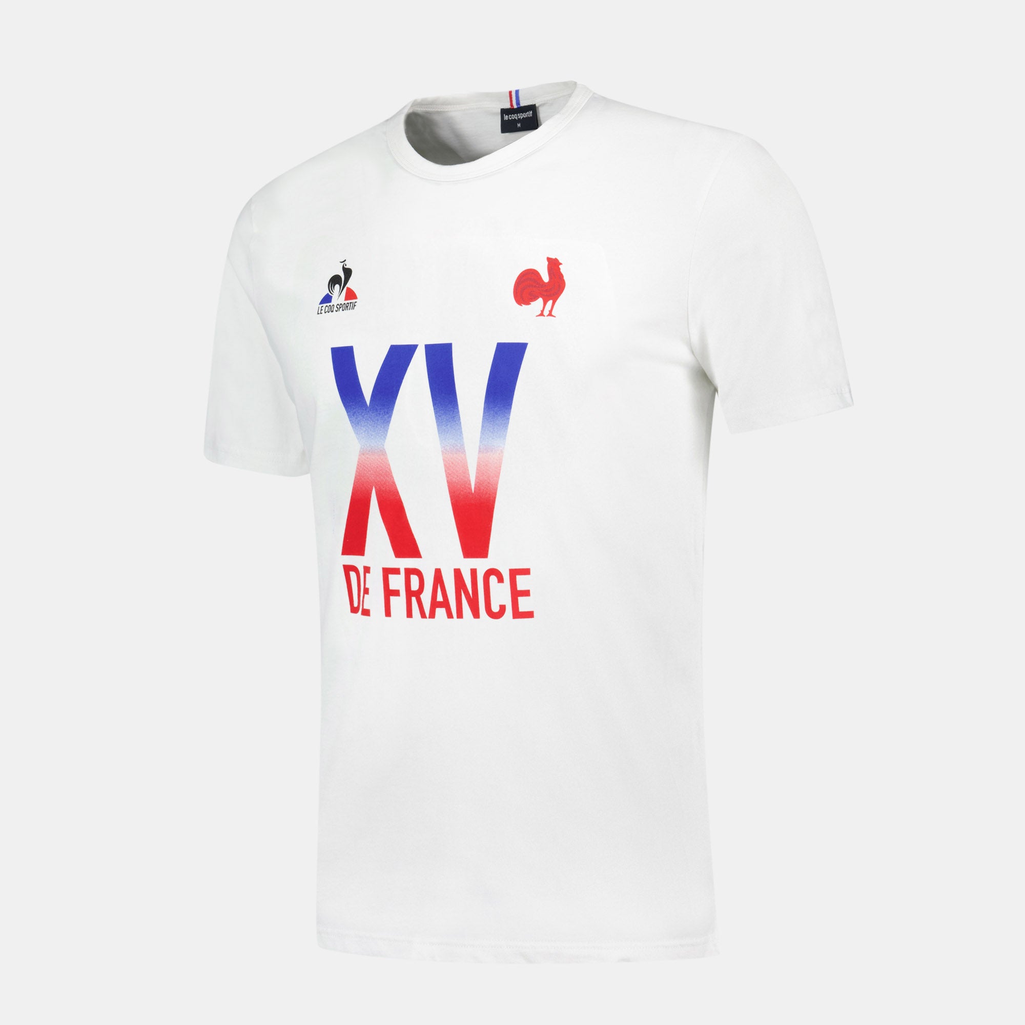 2320109-FFR FANWEAR Tee SS N°2 M new optical whi  | Camiseta Hombre XV de France