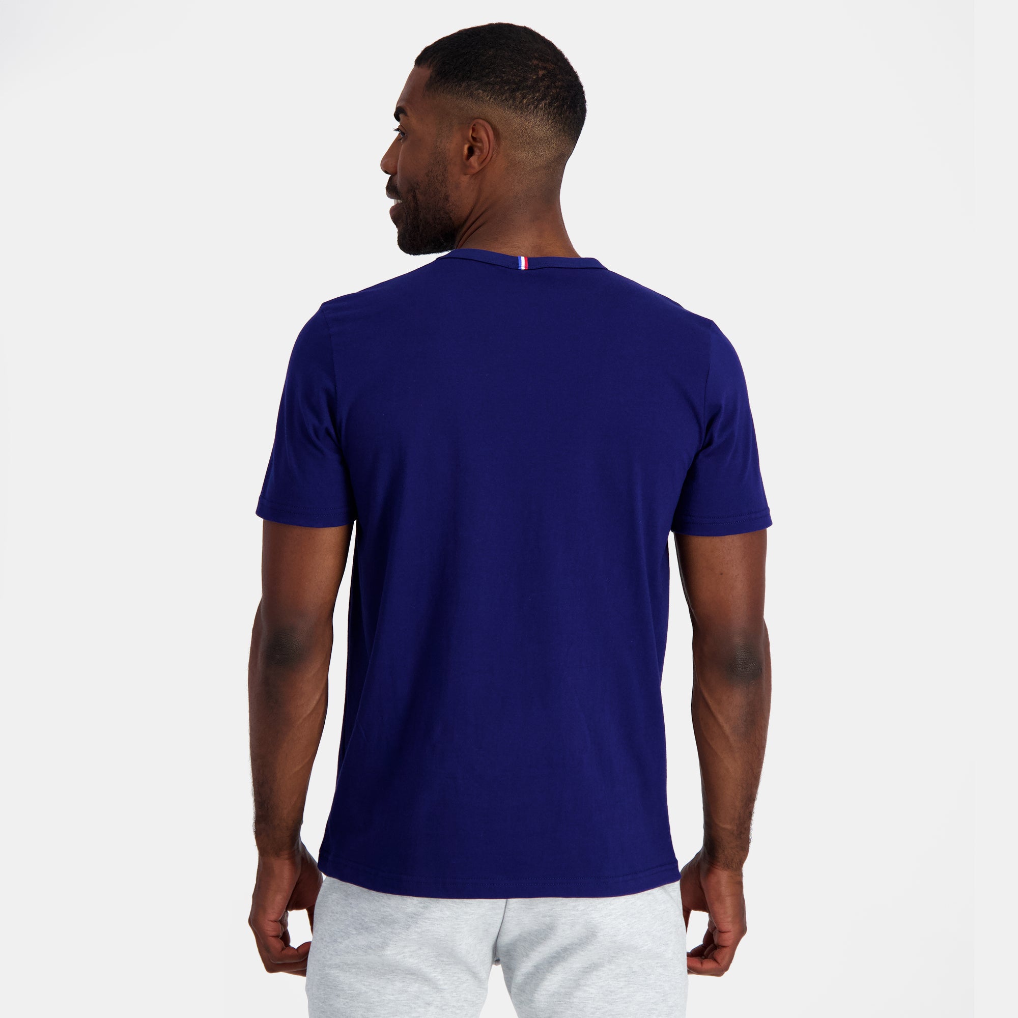 2320110-FFR FANWEAR Tee SS N°2 M bleu FR intense | T-shirt Homme XV de France