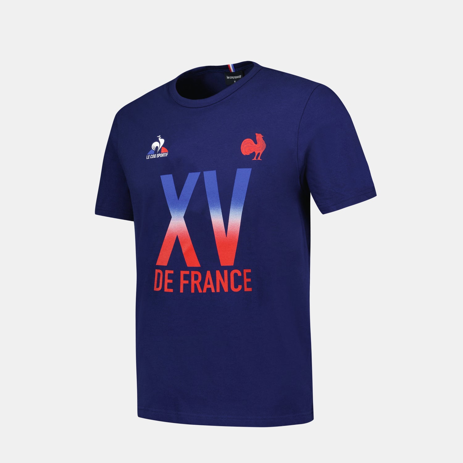 2320110-FFR FANWEAR Tee SS N°2 M bleu FR intense  | T-Shirt für Herren XV de France