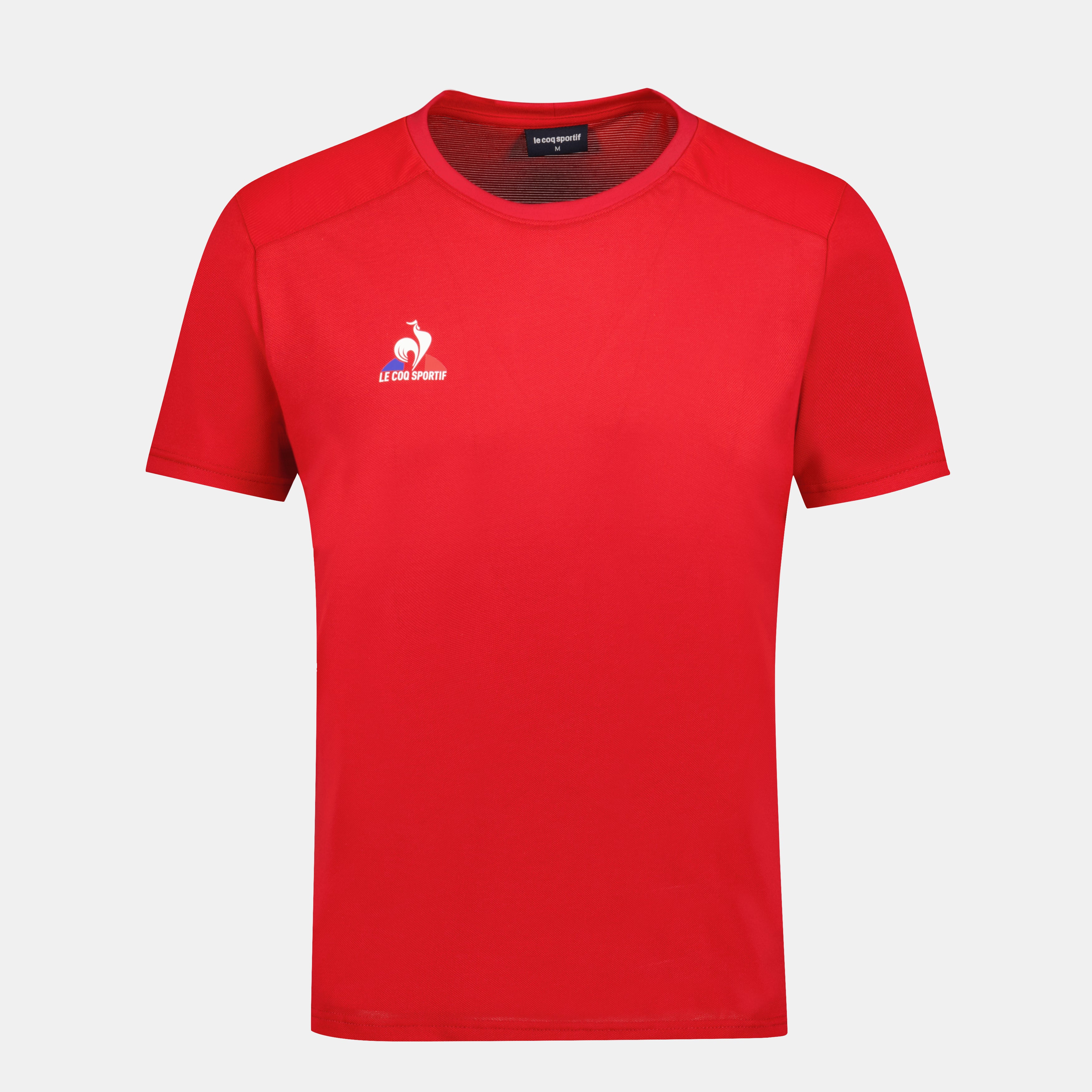 2320136-TENNIS Tee SS N°4 M pur rouge  | Camiseta Hombre