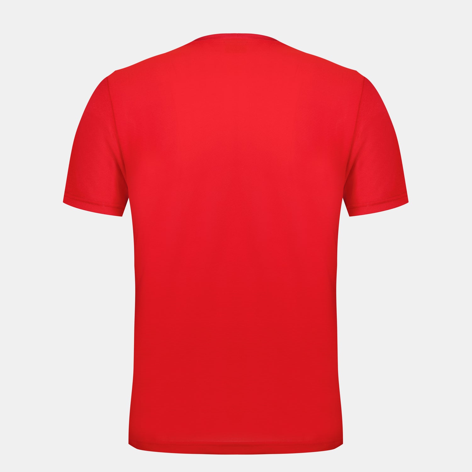 2320136-TENNIS Tee SS N°4 M pur rouge  | Camiseta Hombre