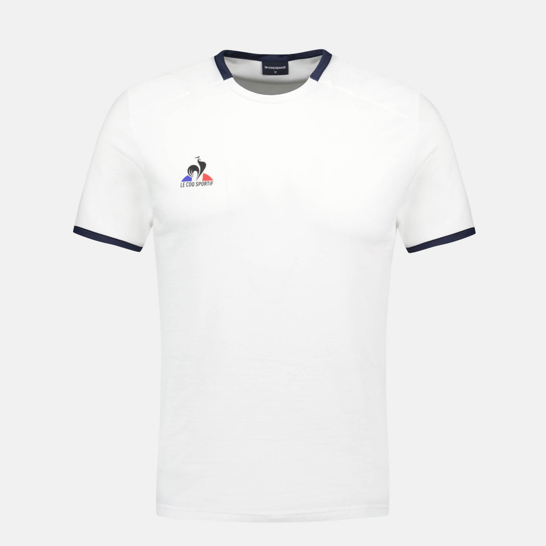 2320138-TENNIS Tee SS N°5 M new optical white/dr | T-shirt Homme