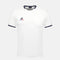 2320138-TENNIS Tee SS N°5 M new optical white/dr | T-shirt Homme