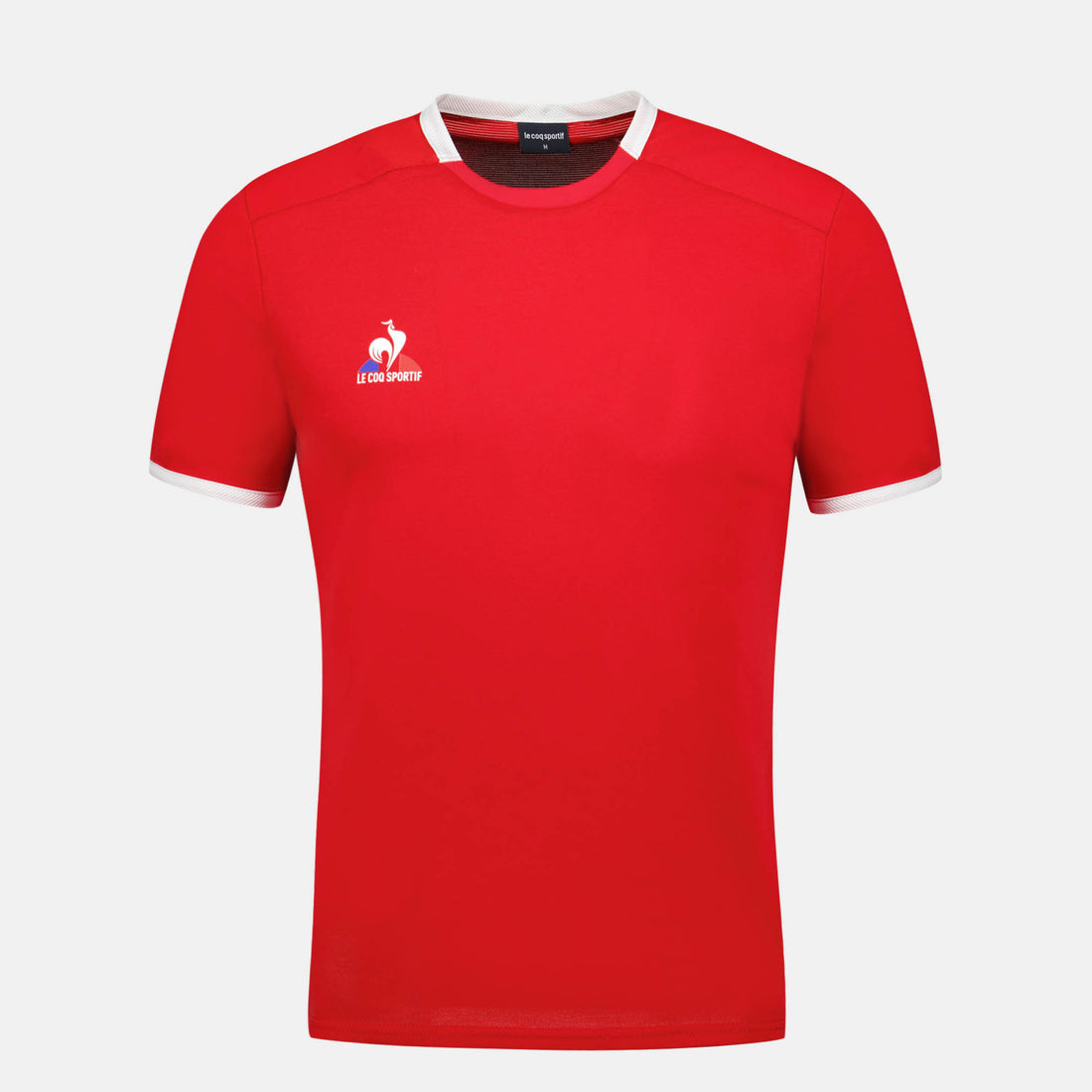 2320139-TENNIS Tee SS N°5 M pur rouge/new optica  | T-Shirt für Herren