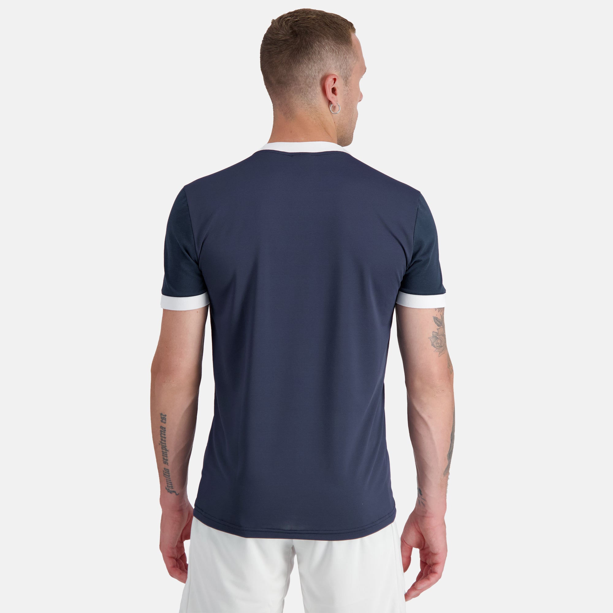 2320140-TENNIS Polo SS N°7 M dress blues/new opt | Polo Homme
