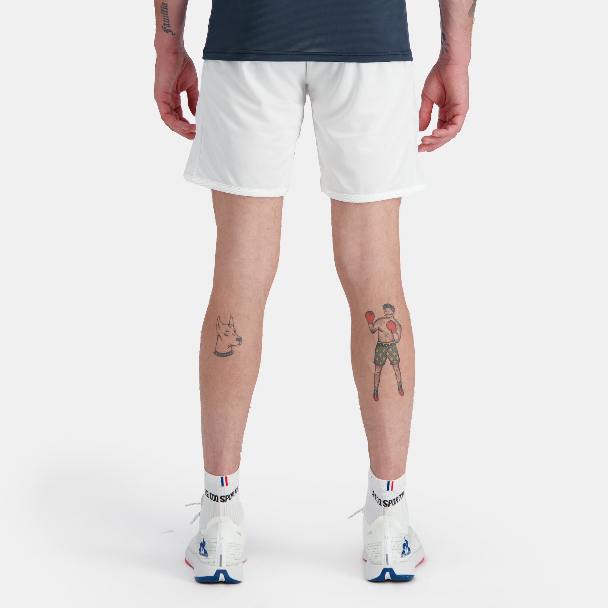 2320143-TENNIS Short N°3 M new optical white/dre  | Pantaloncini Uomo