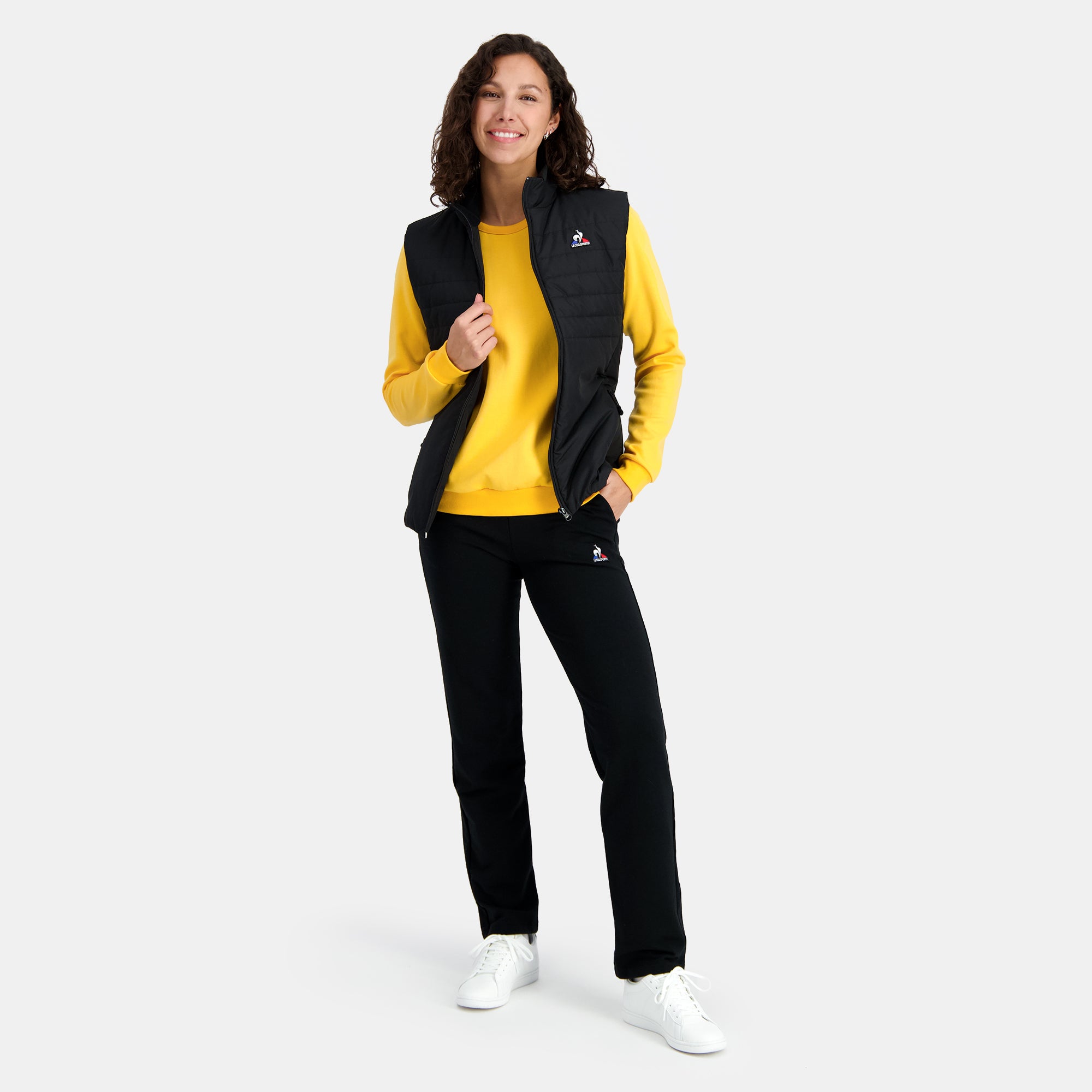 2320876-ESS Doudoune light SL N°1 W black  | Chaqueta De Plumón légère sans manche Mujer