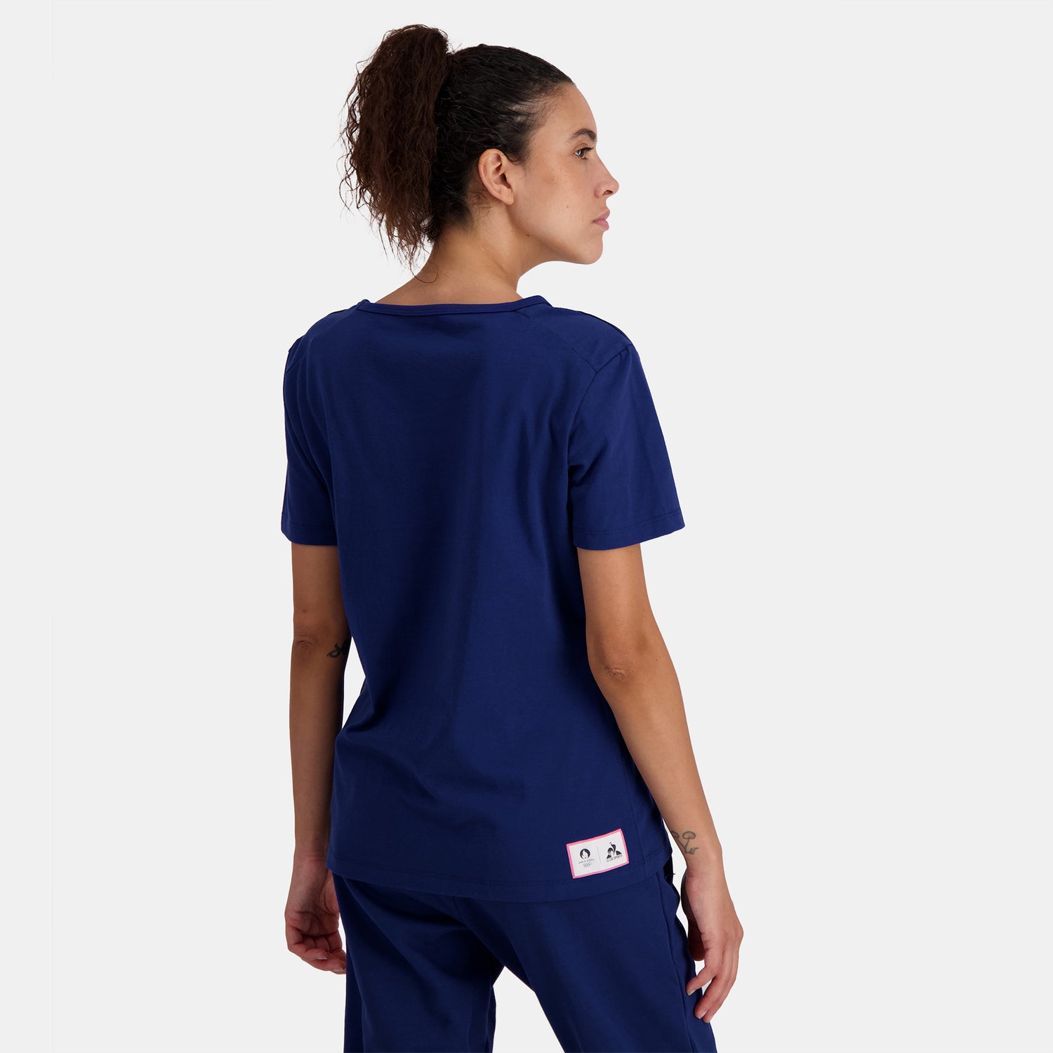 2321321-ESS P24 Tee SS Col V N°1 W blue depths  | T-Shirt for women