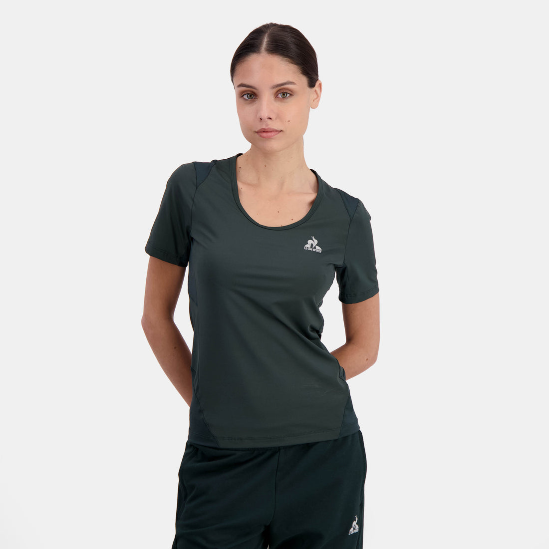 2410019-TRAINING LF Smartlayer SS N°1 W scarab  | T-Shirt for women