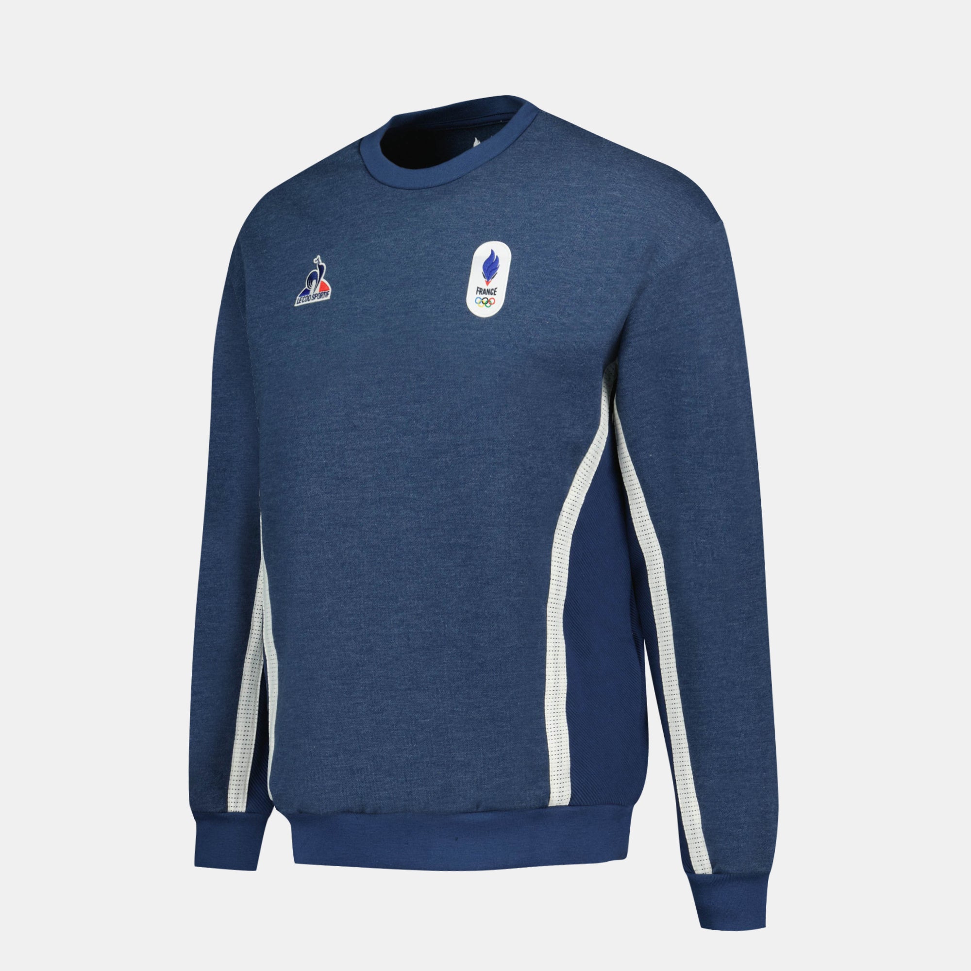 2410049-EFRO 24 Crew Sweat N°1 M insignia blue  | Felpa A Girocollo Unisex