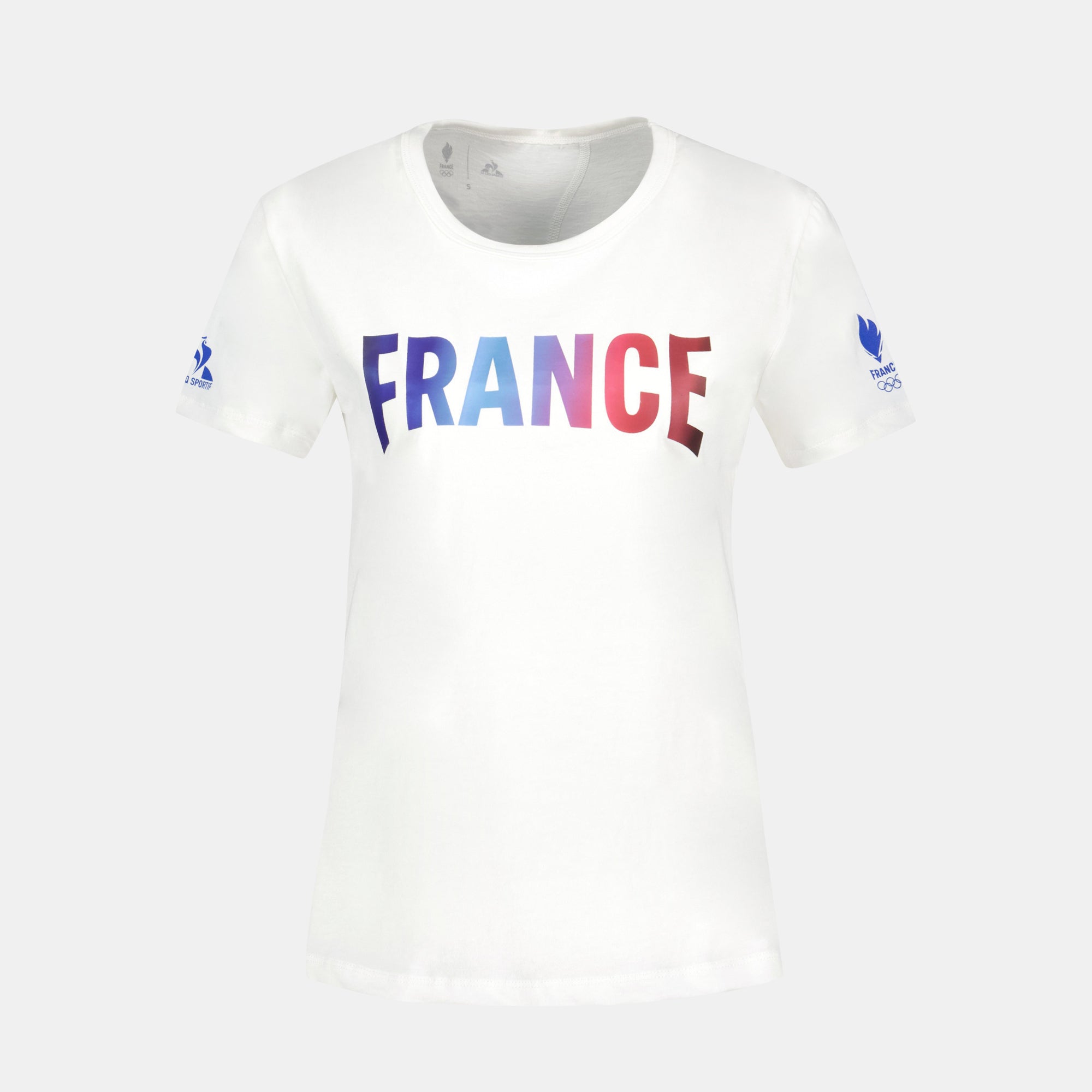 2410062-EFRO 24 Tee SS N°1 W marshmallow | T-shirt Équipe de France Femme