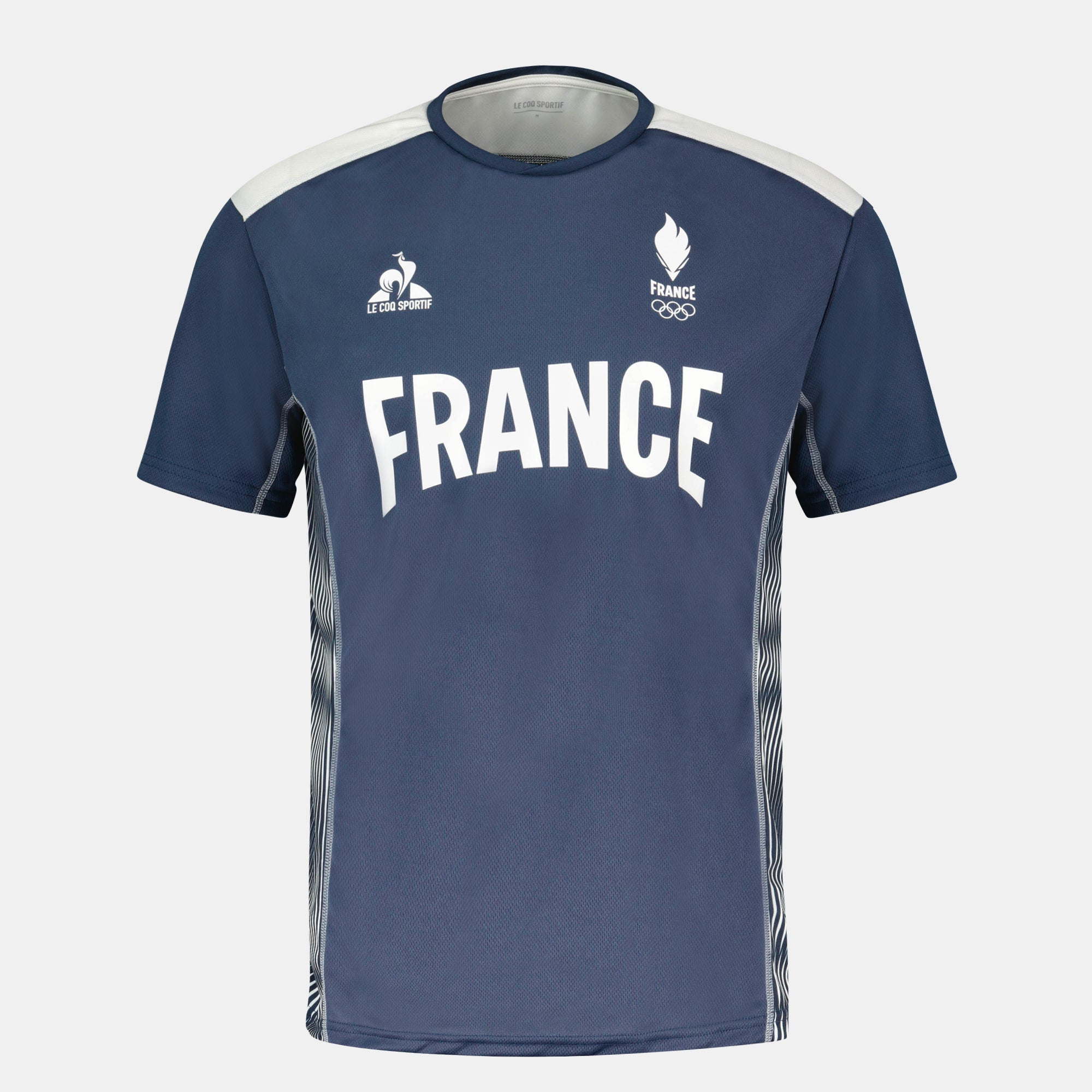 2410076-O TRAINING Tee SS N°2 M insignia blue | Maillot Équipe de France Homme