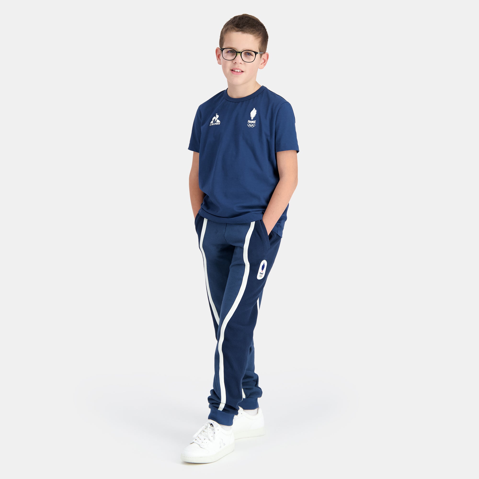 2410088-EFRO 24 Tee SS N°2 Enfant insignia blue  | Camiseta Niño