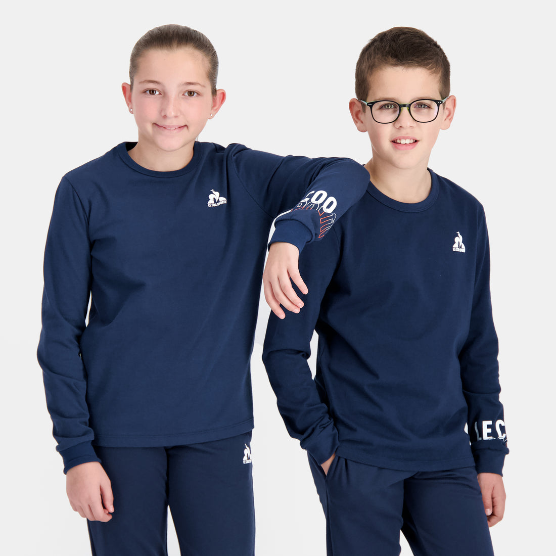 2410130-SAISON 2 Tee LS N°1 Enfant dress blues  | Long-Sleeve T-Shirt for kids