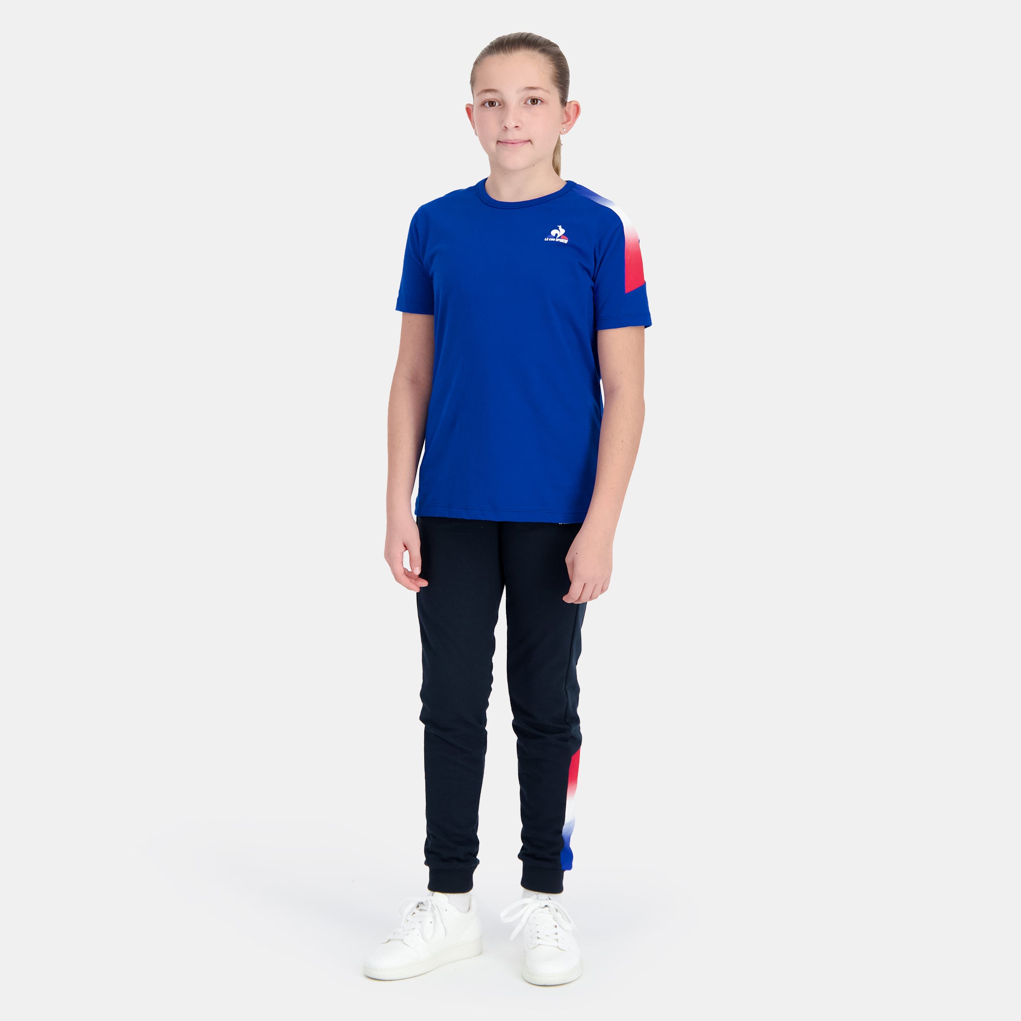 2410145-TRI Tee SS N°1 Enfant bleu electro | T-shirt Enfant