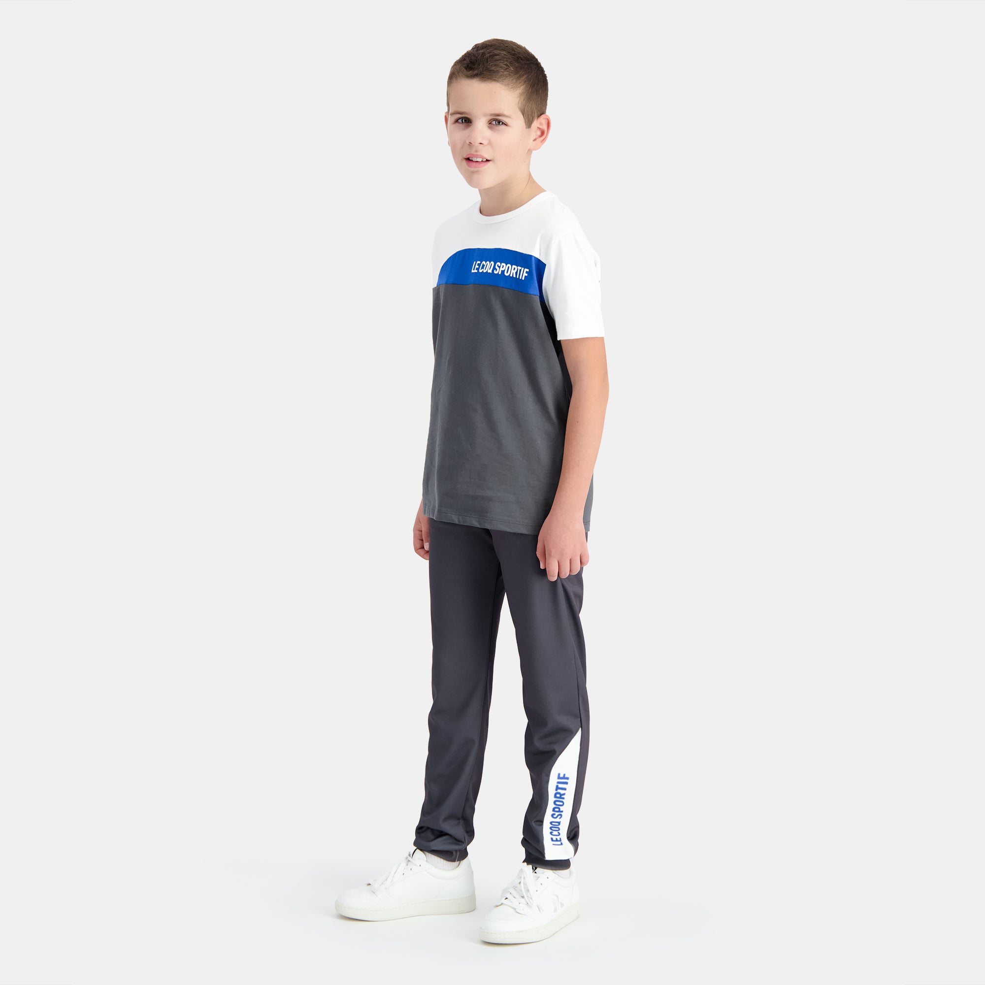 2410158-SAISON 1 Pant Regular N°1 Enfant asphalt  | Trousers Regular for kids