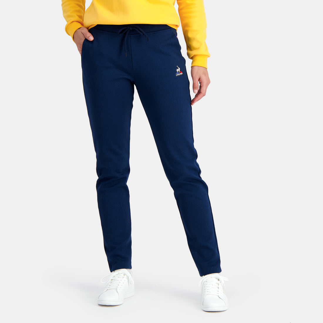 2410177-ESS Pant Slim N°1 W victory blue  | Trousers Slim for women