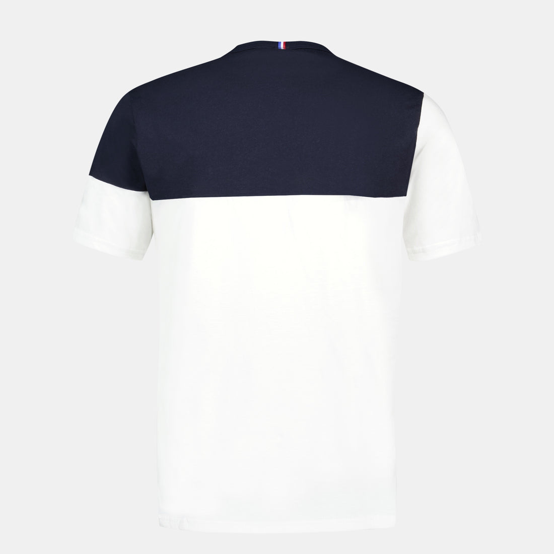 2410203-TRI Tee SS N°2 M new optical white/bleu  | T-Shirt for men