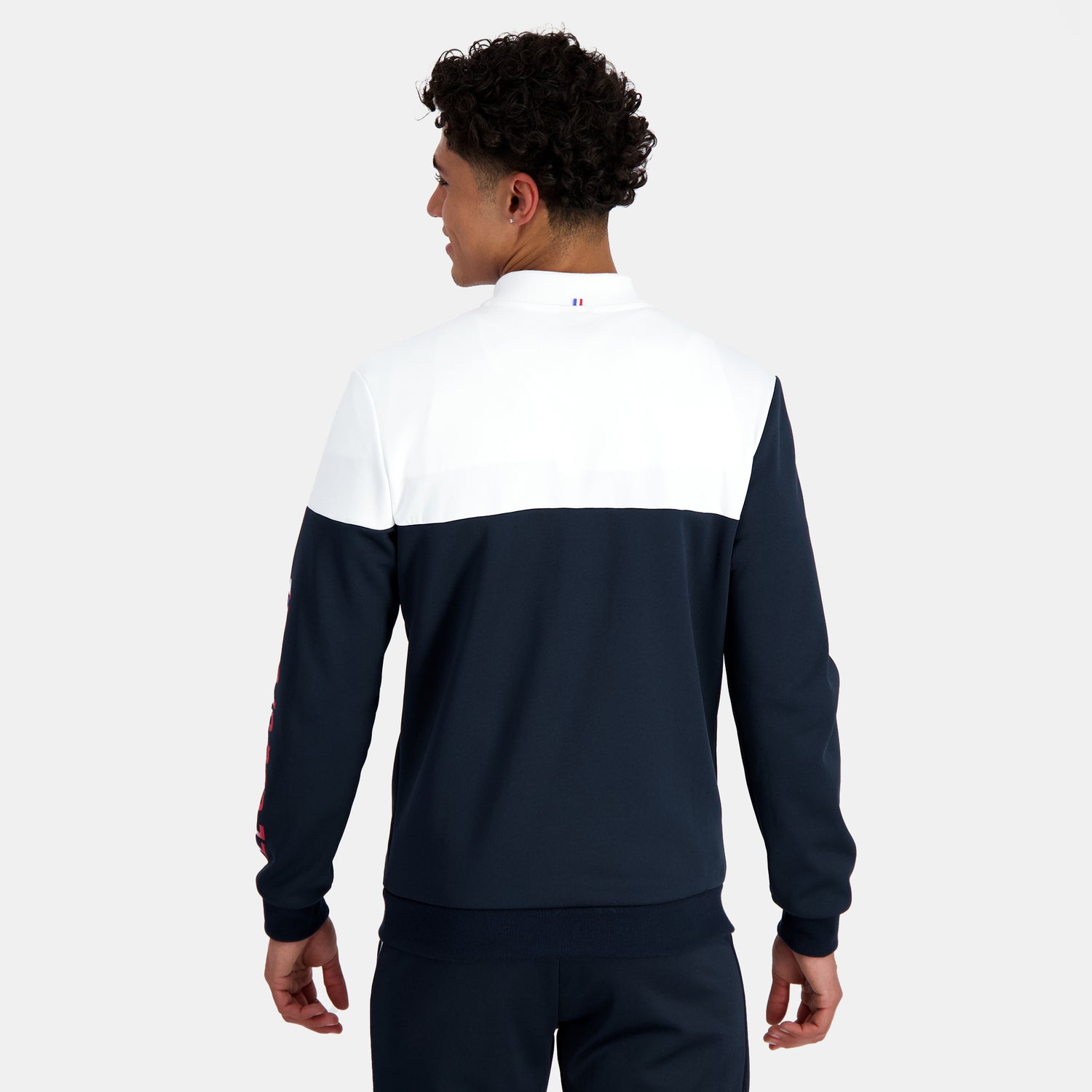 2410208-TRI FZ Sweat N°2 M new optical white/sky  | Zip-Up Sweatshirtshirt for men