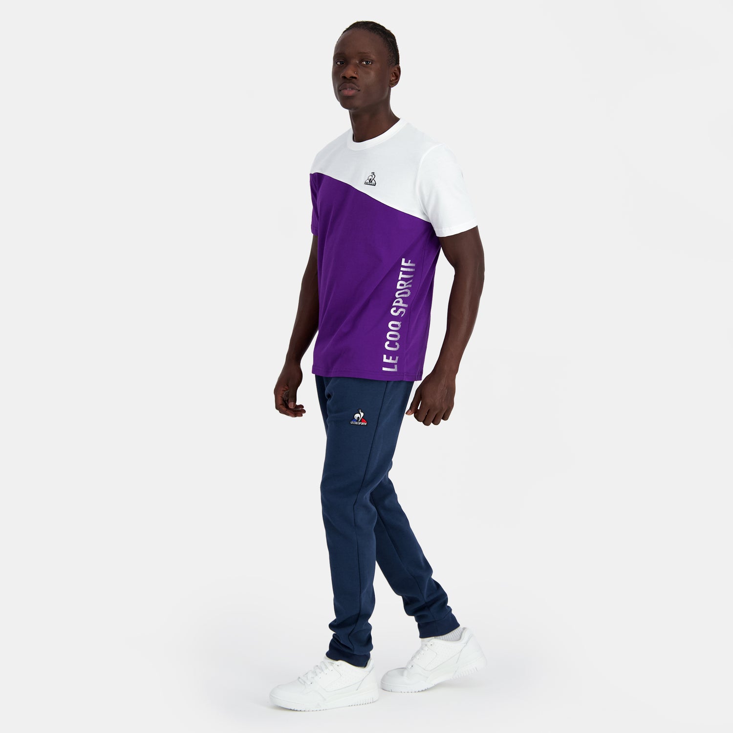 2410248-BAT Tee SS N°2 M n.o.w/violet j. | T-shirt Unisexe