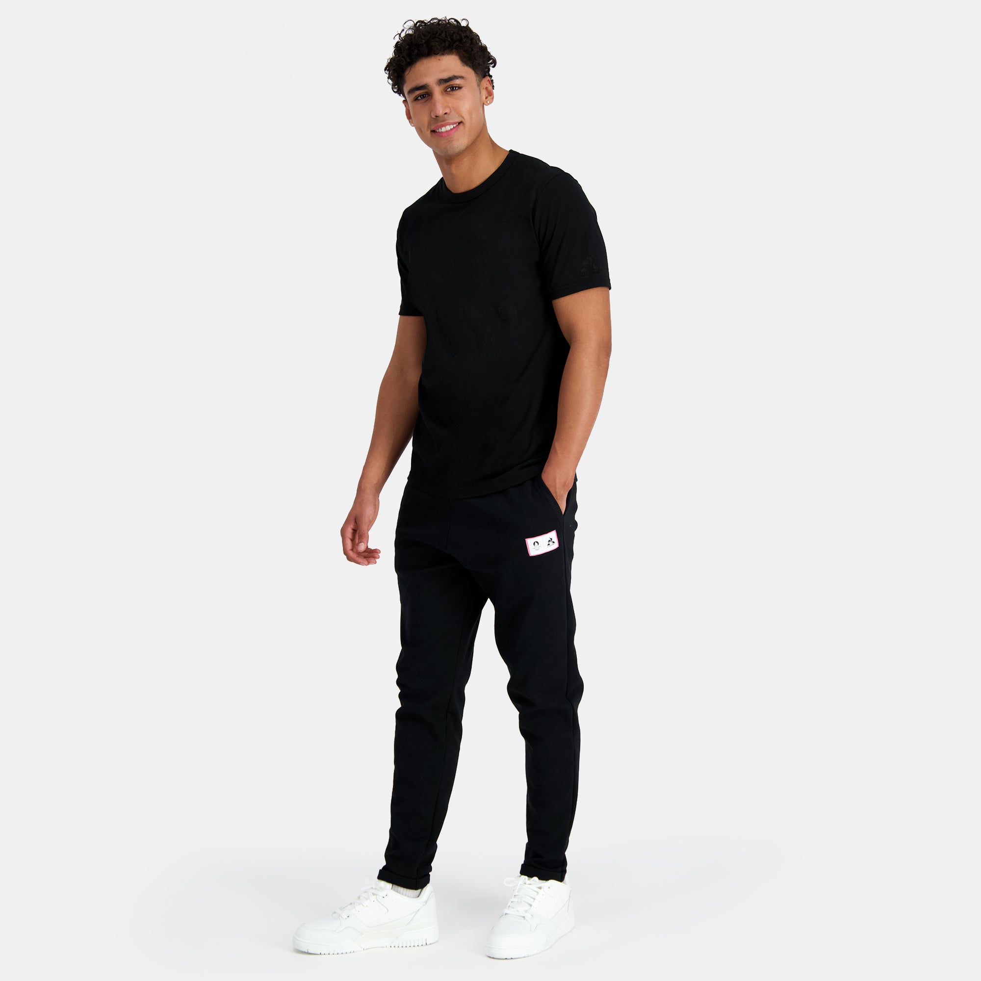 2410265-ESS P24 Pant Carotte N°1 M black  | Pantalón coupe carotte Hombre