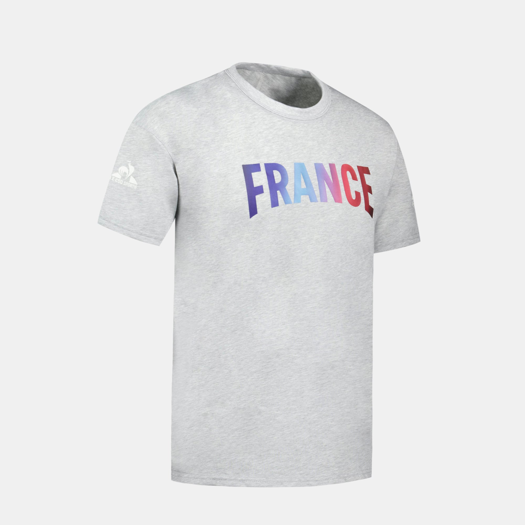 2410385-EFRO 24 Tee SS N°3 M gris chiné clair | T-shirt Équipe de France Homme