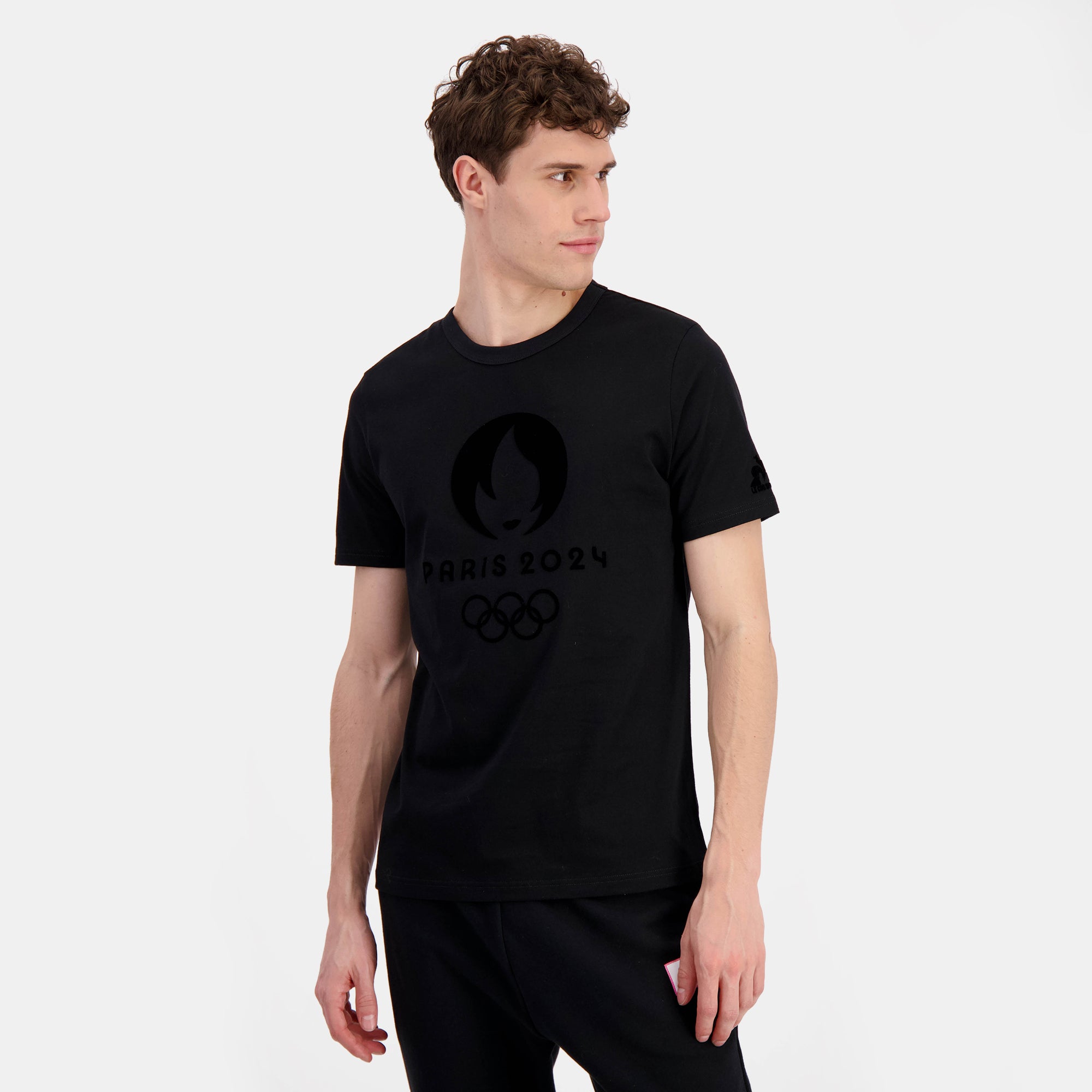 2410386-GRAPHIC P24 Tee SS N°1 M black  | Maglietta Unisex