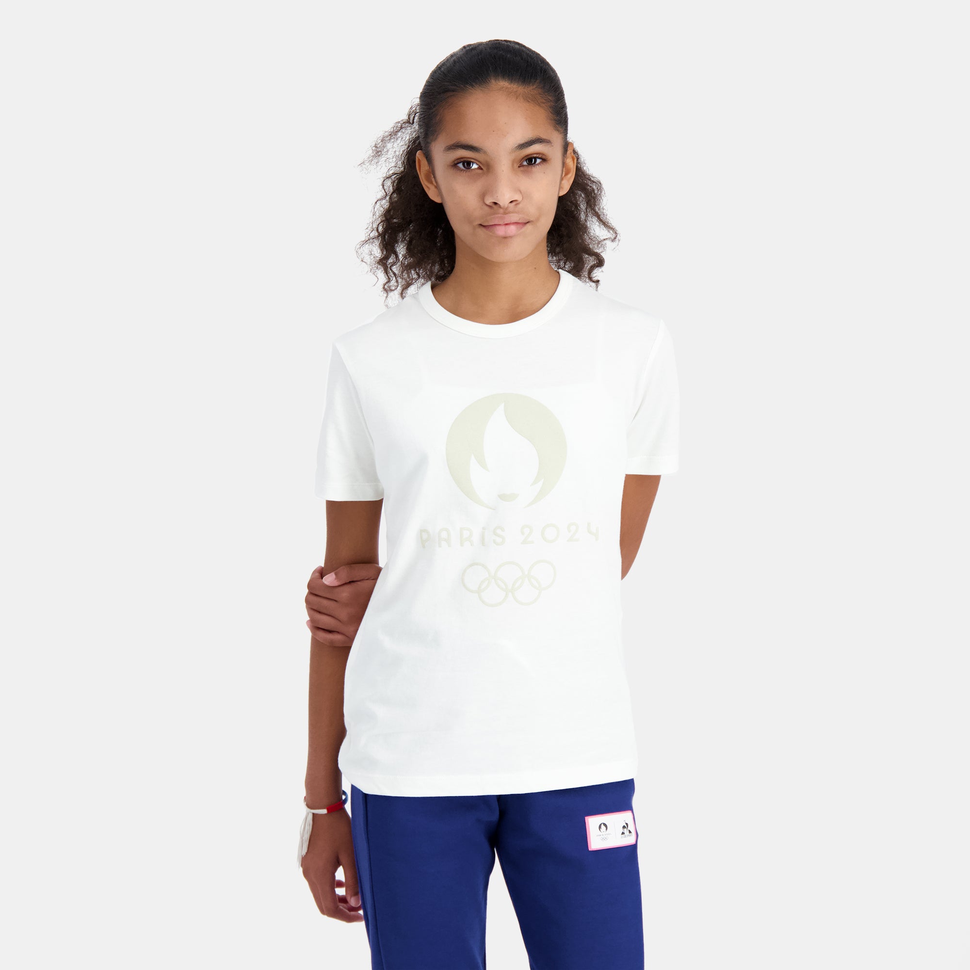 2410391-GRAPHIC P24 Tee SS N°2 Enfant marshmallo  | T-Shirt für Kinder