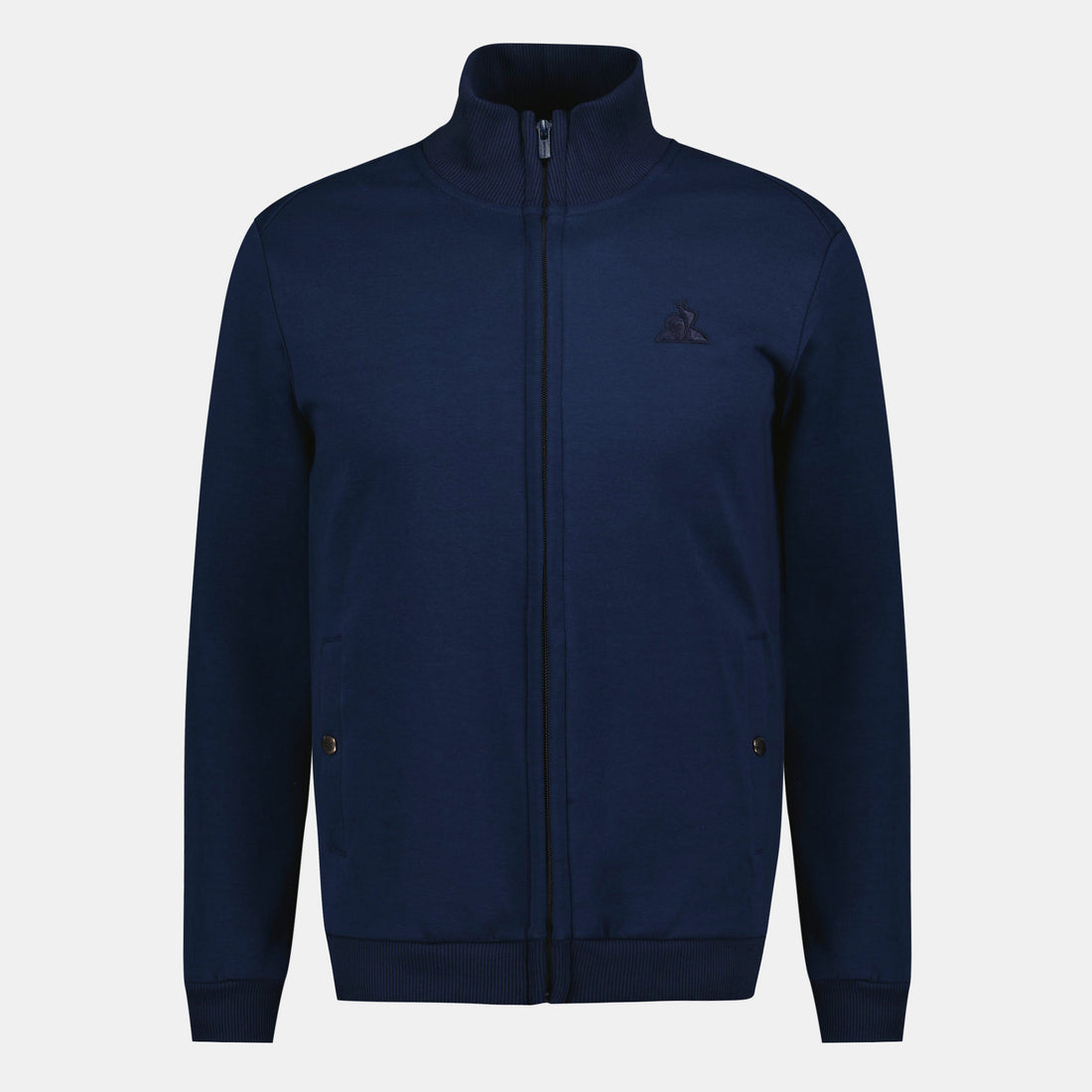 2410419-ESS T/T FZ Sweat N°1 M dark velvet  | Zip-Up Sweatshirtshirt for men