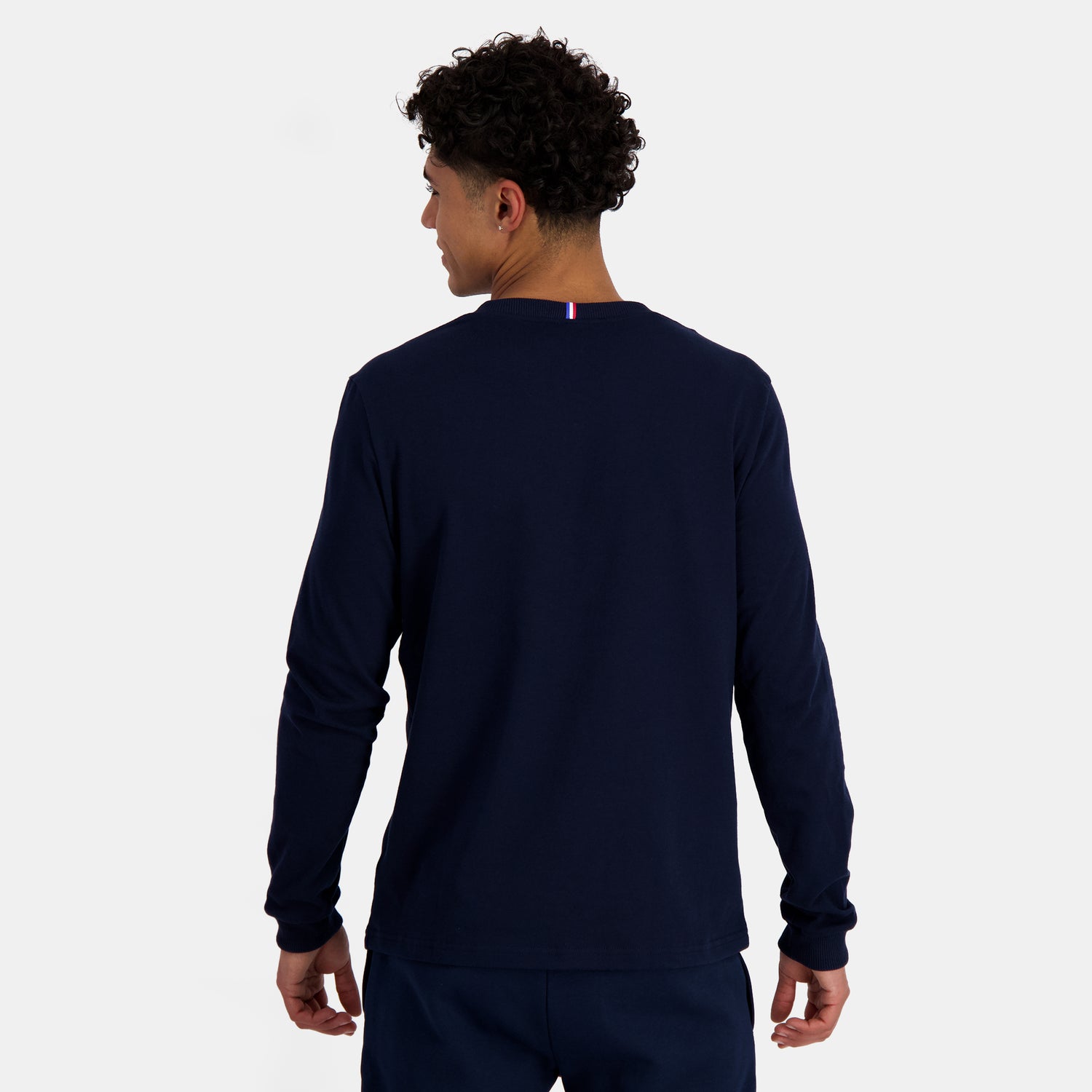 2410424-ESS T/T Tee ML N°1 M dark velvet  | Long-Sleeve T-Shirt for men