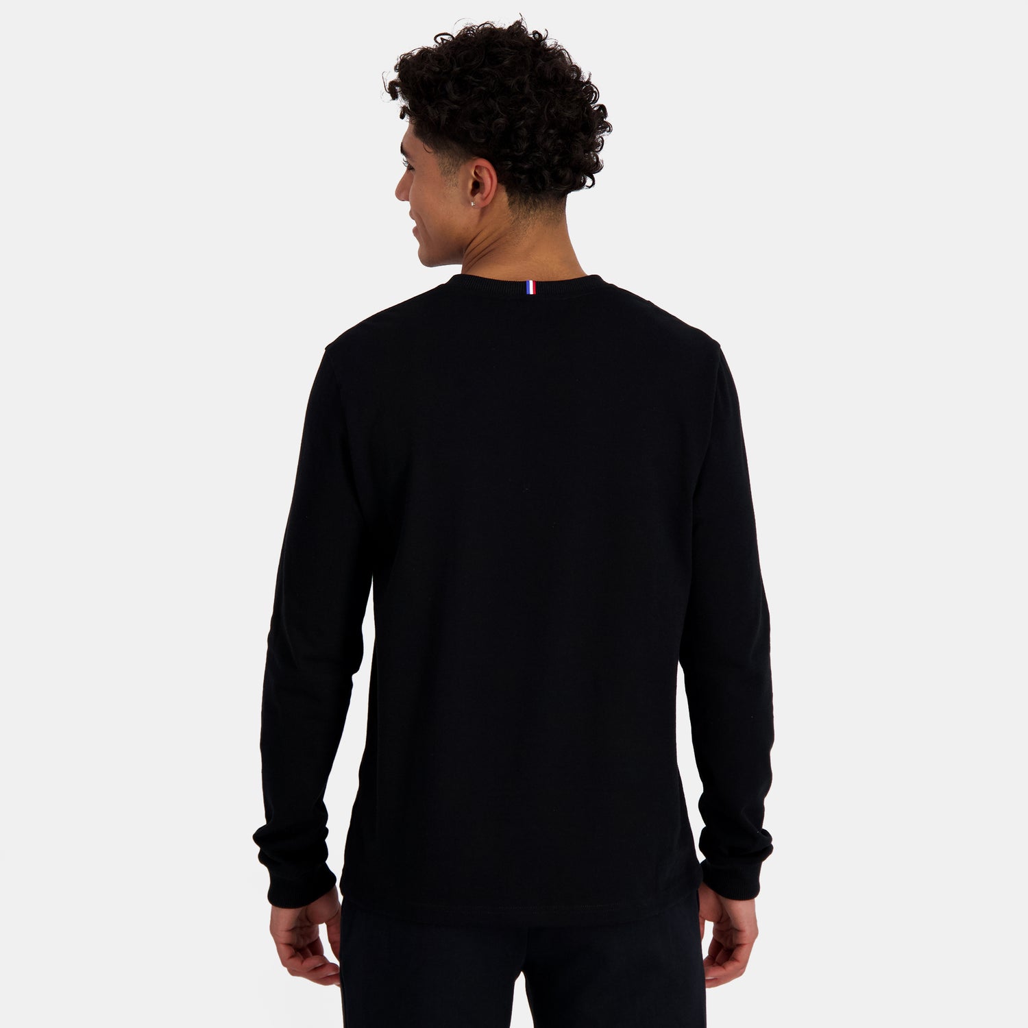 2410425-ESS T/T Tee ML N°1 M black  | Long-Sleeve T-Shirt for men