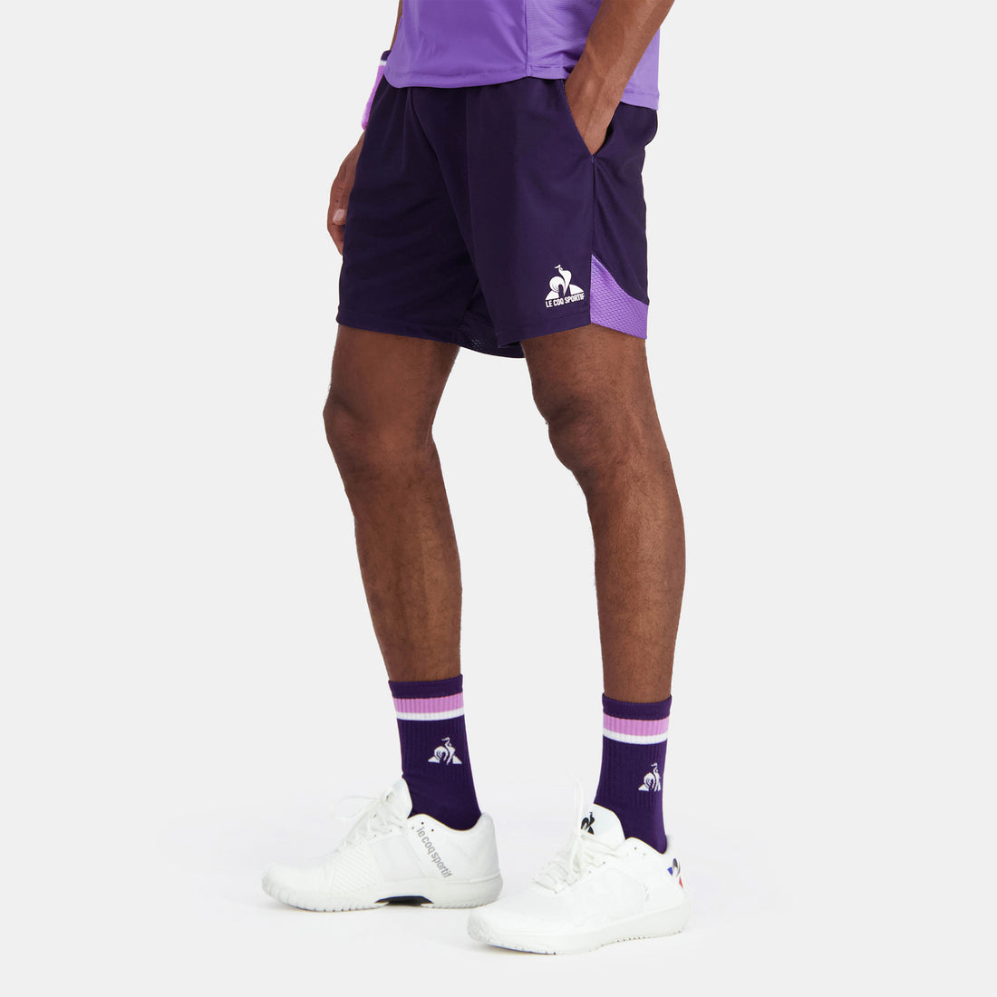 2410519-TENNIS PRO Short 24 N°1 M purple velvet  | Pantalones Cortos Hombre