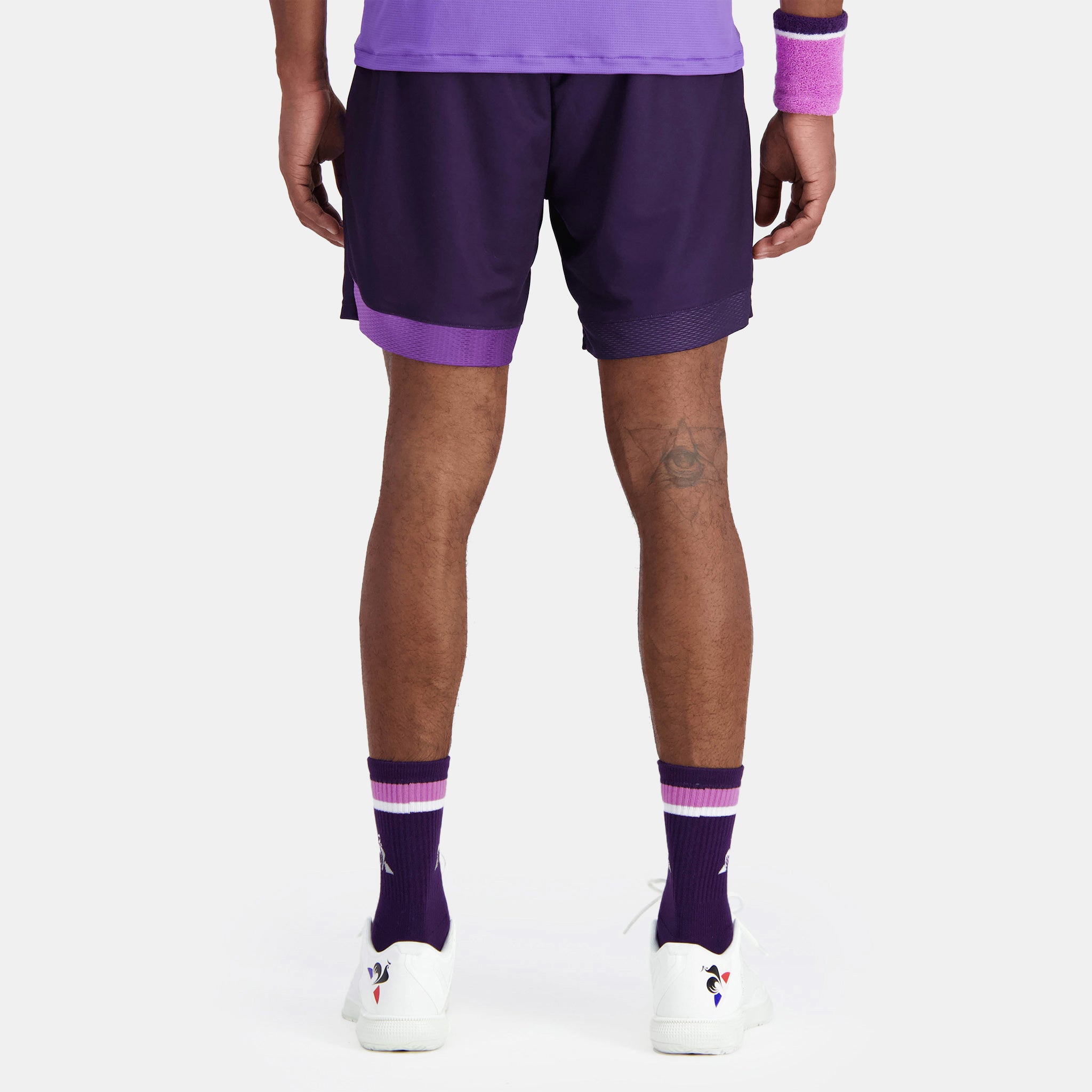 2410519-TENNIS PRO Short 24 N°1 M purple velvet | Short Homme