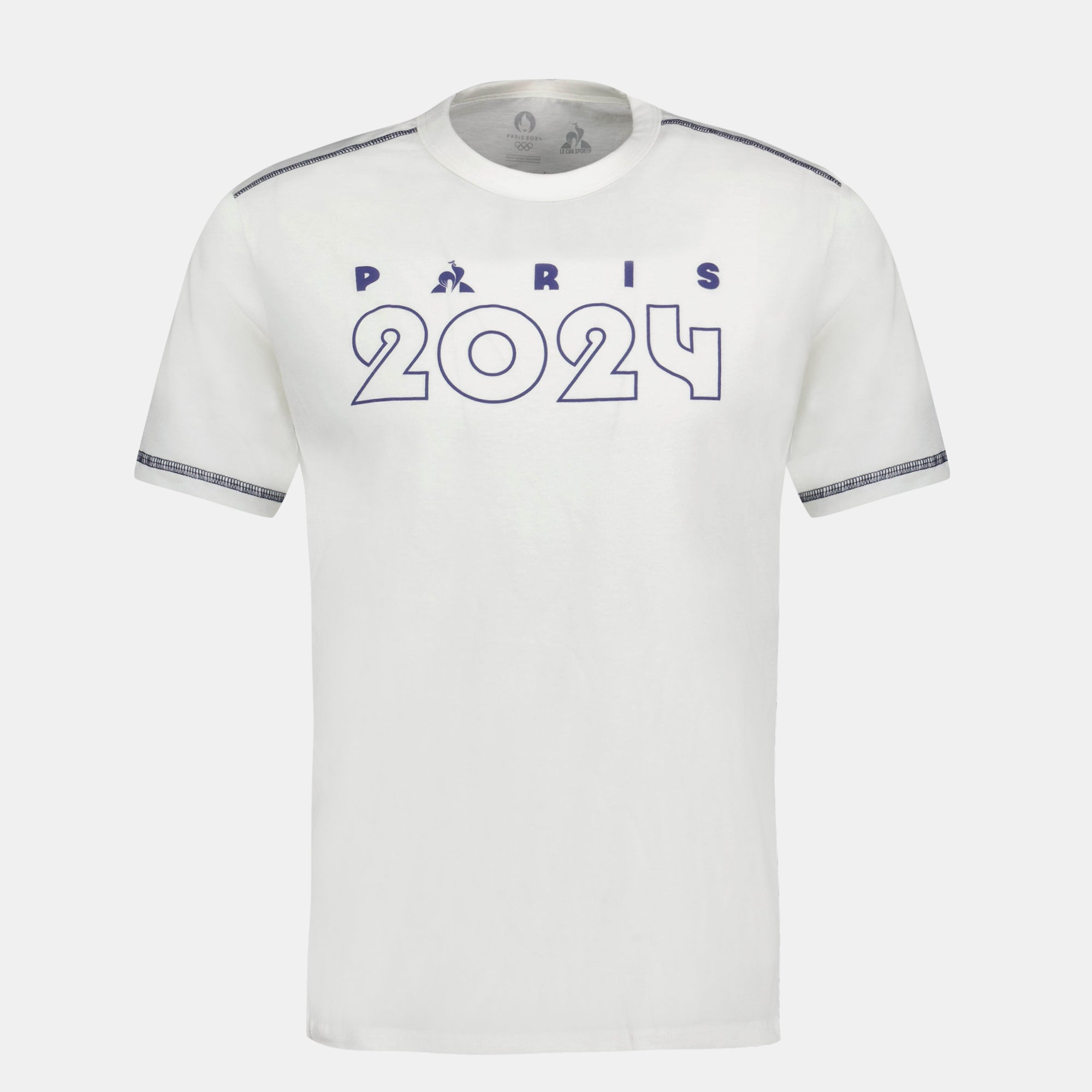 2410566-GRAPHIC P24 Tee SS N°2 M marshmallow  | T-Shirt for men